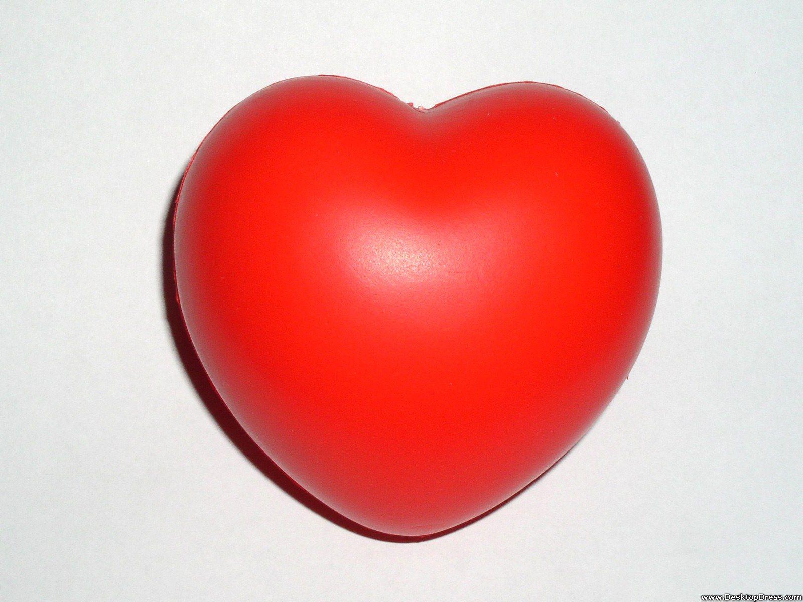 1600x1200 Desktop Wallpaper 3D Background Big Red Heart