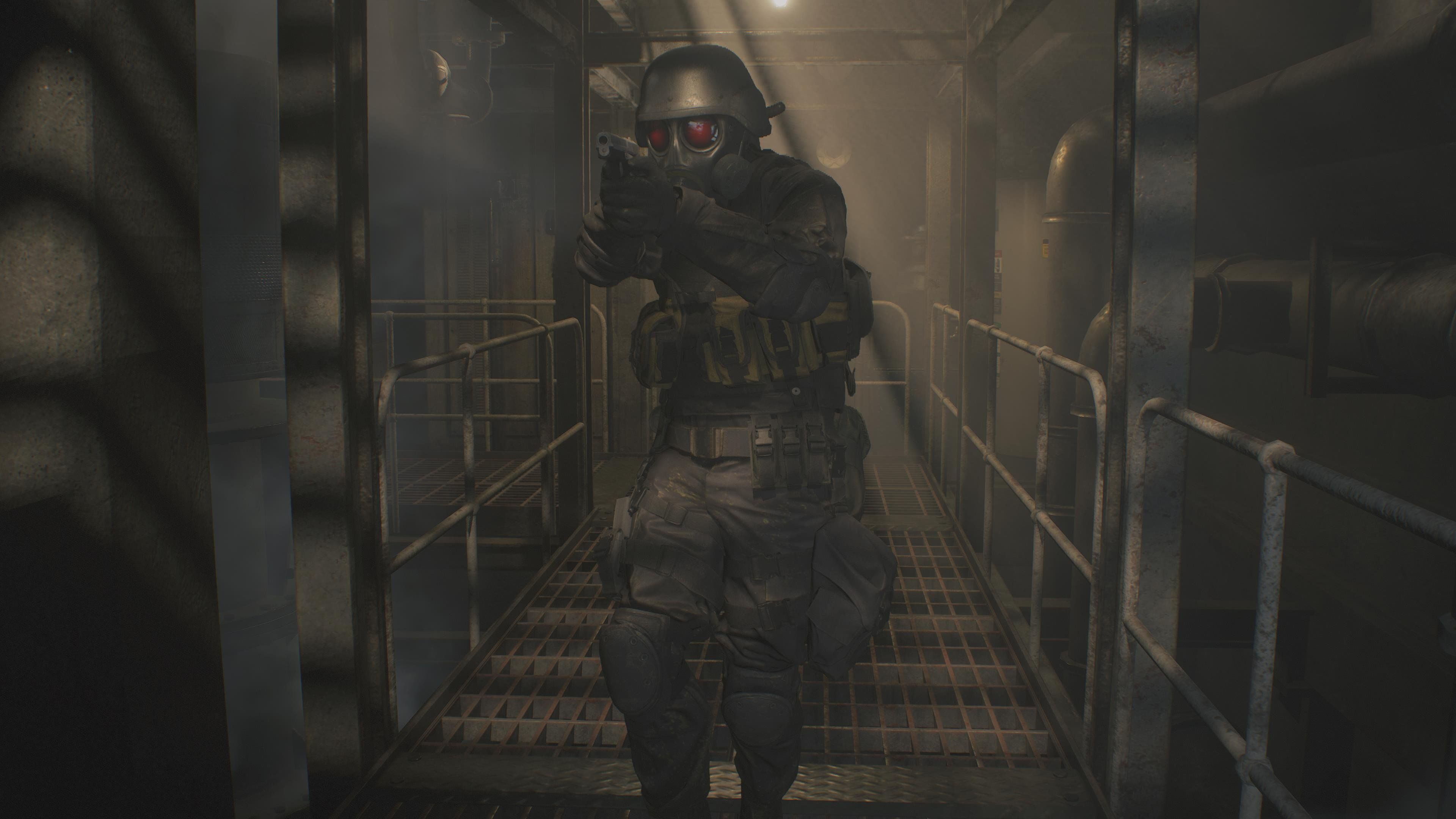 3840x2160 Wallpaper gun, male, alpha, Umbrella
