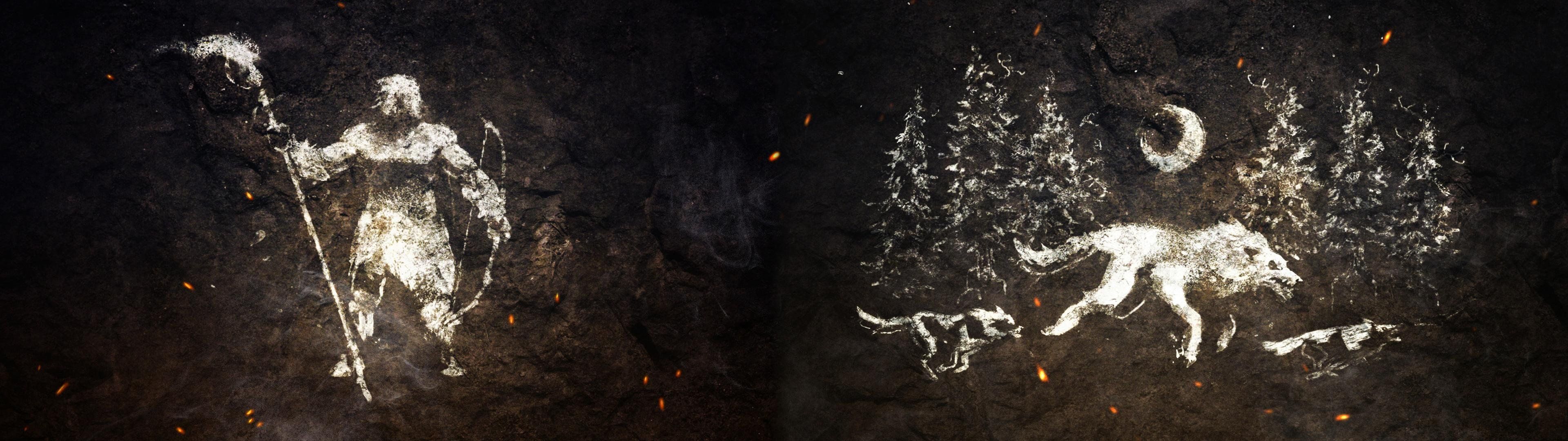 3840x1080 Dark Souls Dual Screen Wallpaper