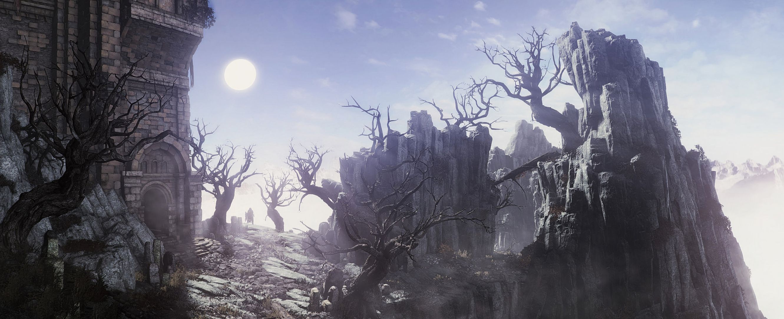 2662x1084 Video Game Dark Souls III HD Wallpaper