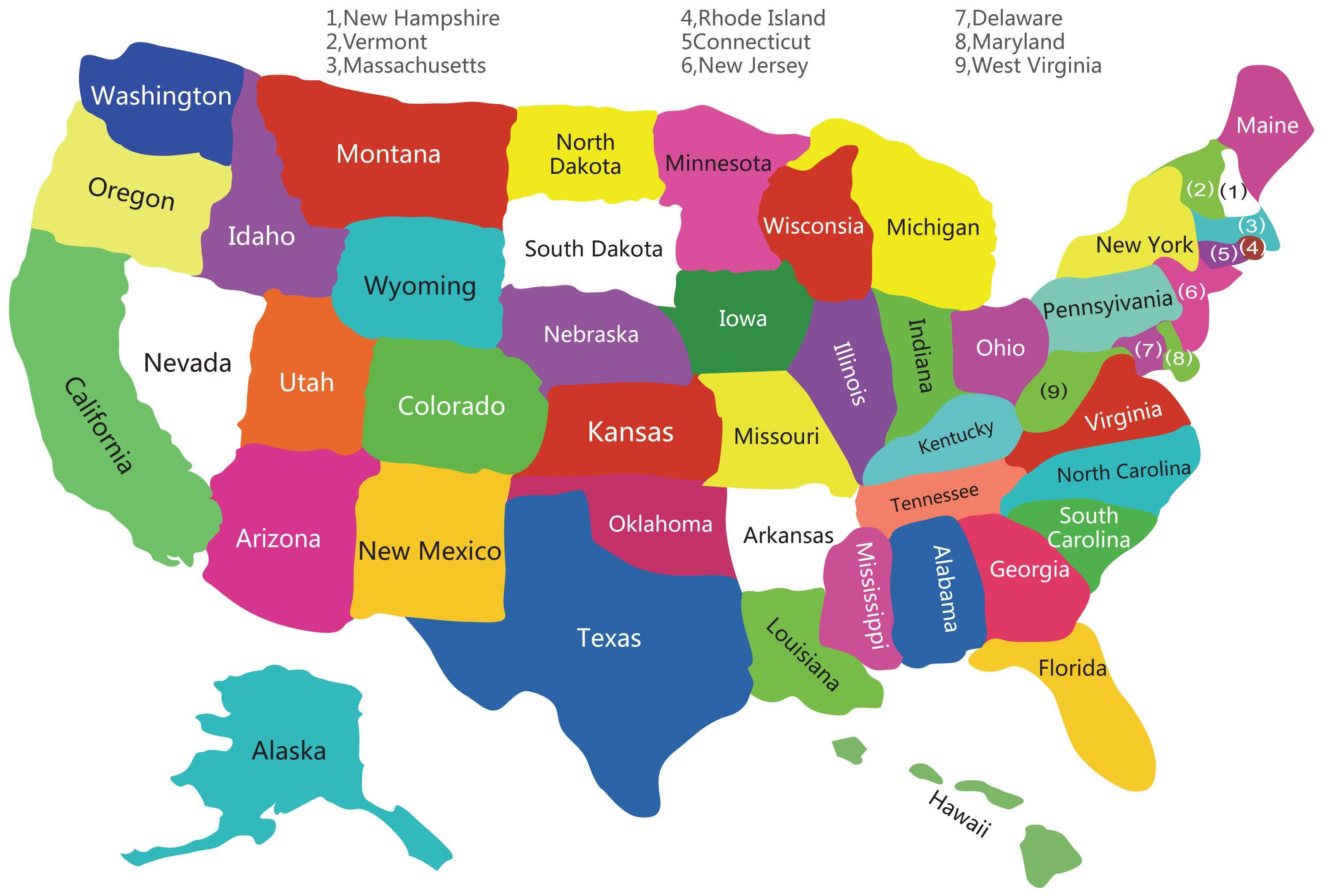 map of usa screensavers