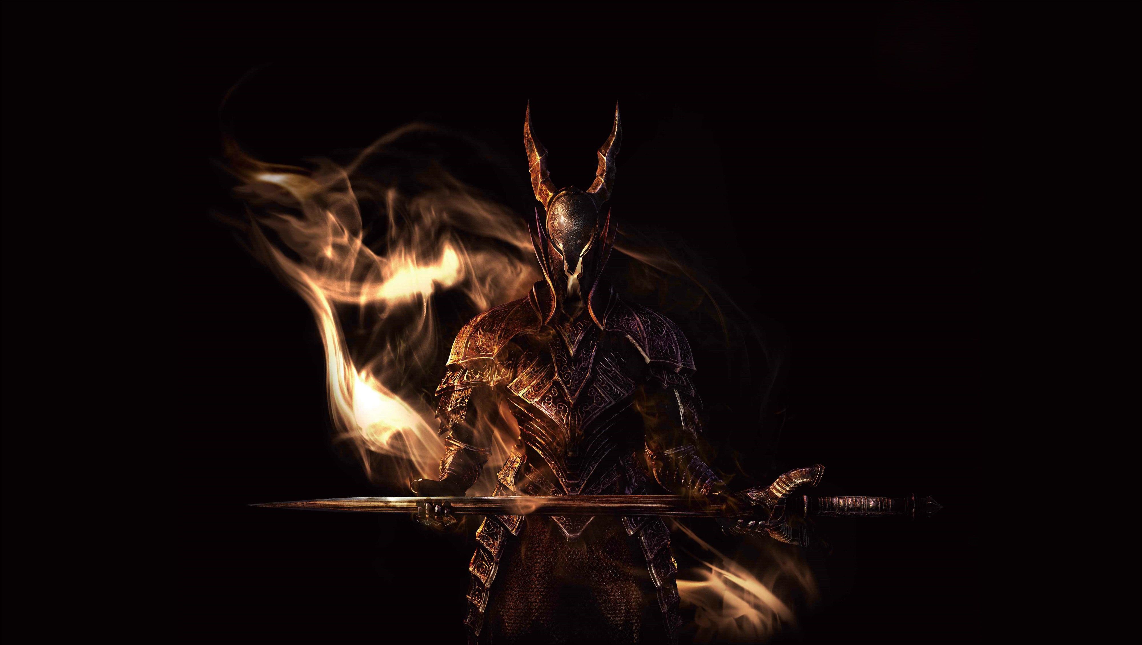 4000x2260 HD desktop wallpaper: Dark Souls, Video