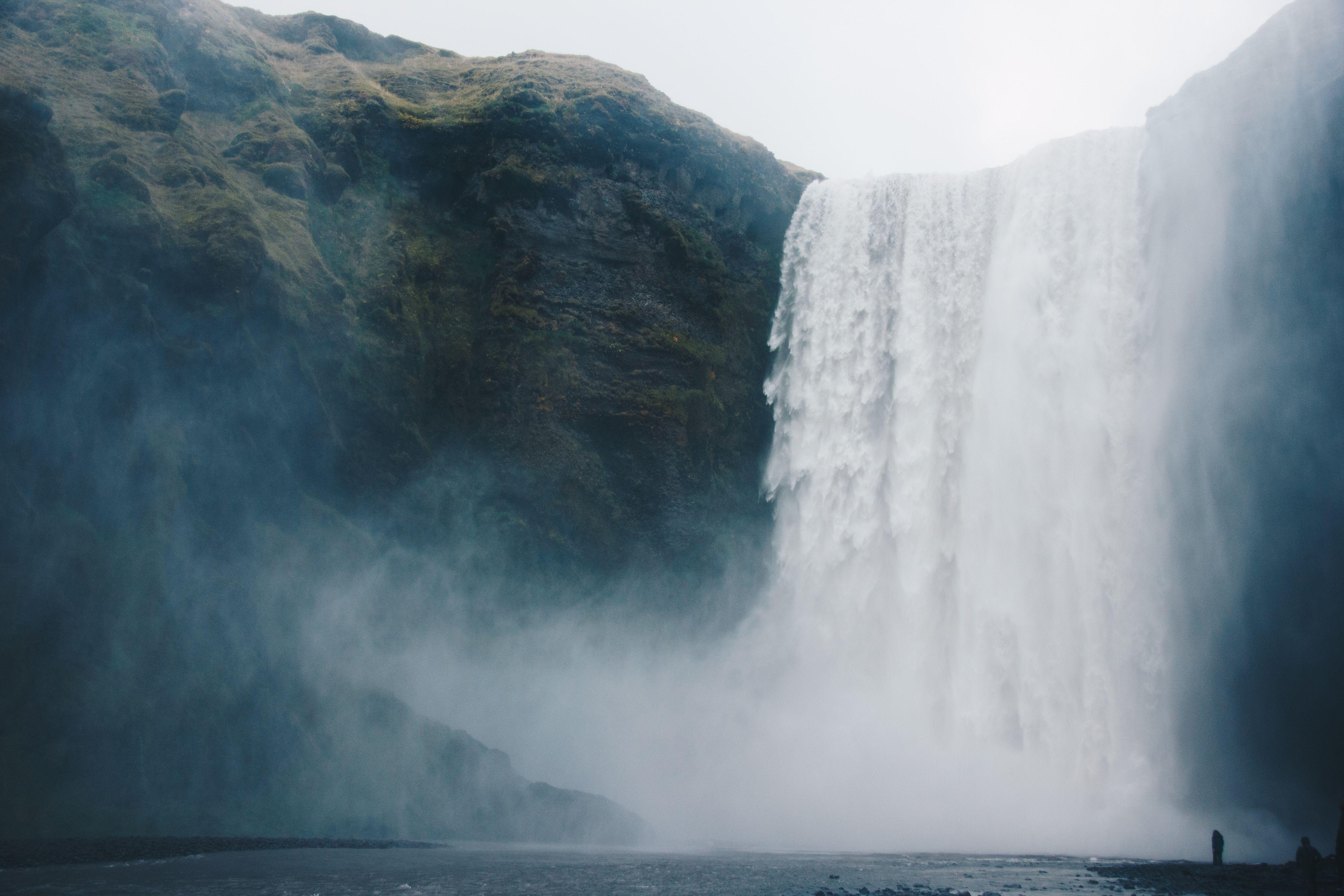 5184x3456 skogafoss wallpaper and background