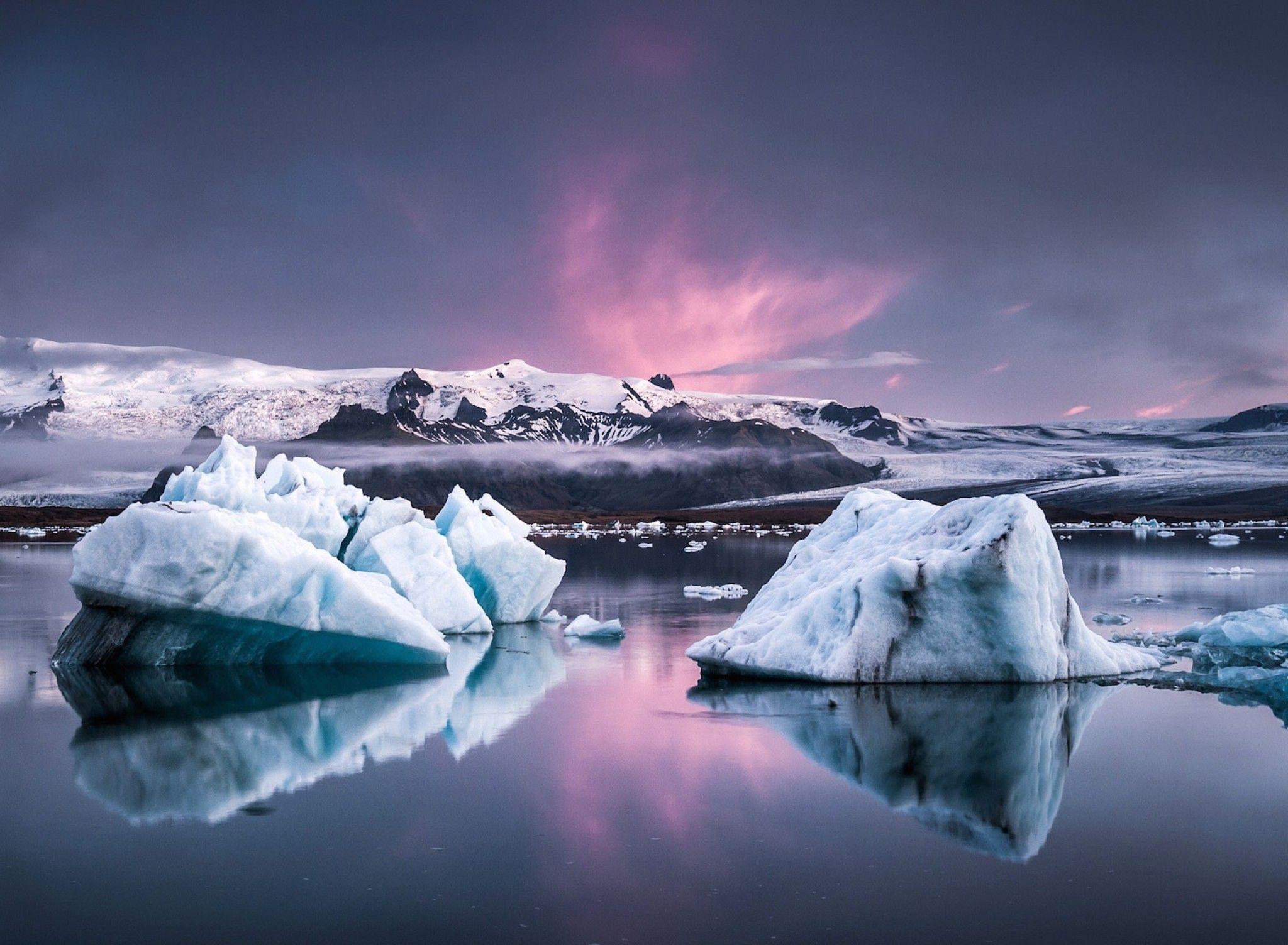 2048x1504 Glacier Lagoon Iceland Wallpaper. Free HD Downloads