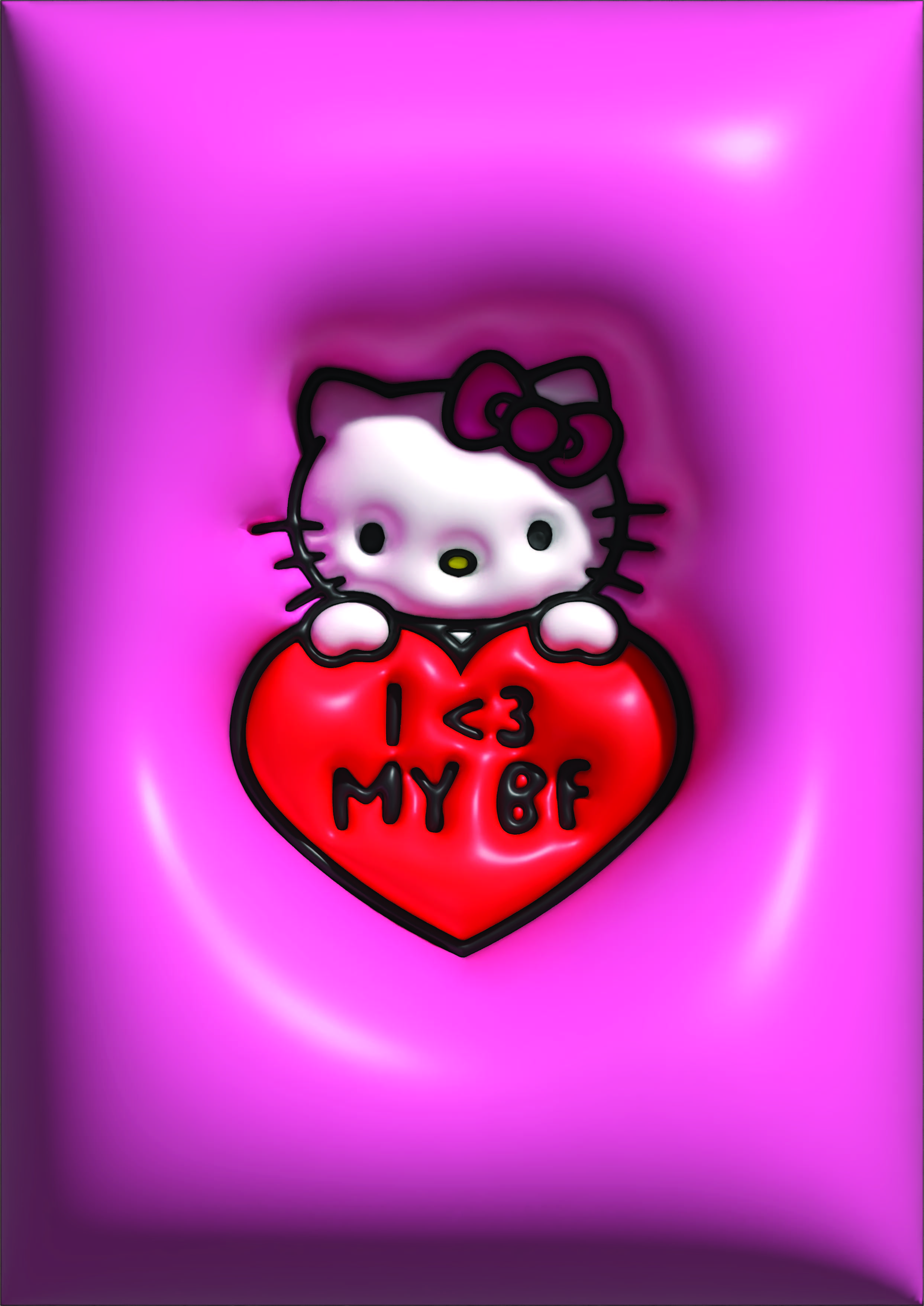 2486x3513 BF Sanrio 3D Wallpaper Profile Picture