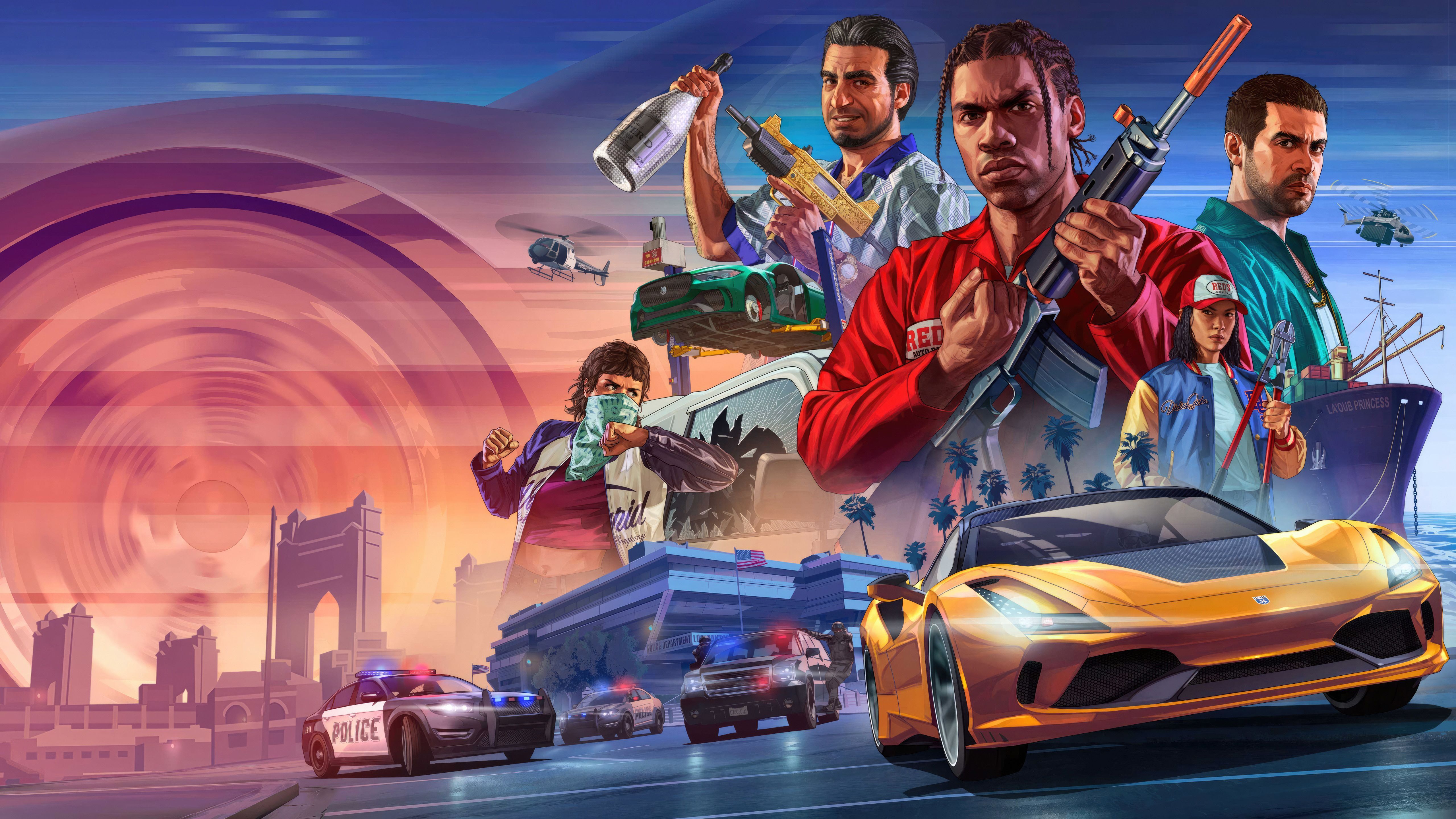 5120x2880 Gta Online The Chop Shop Wallpaper, HD