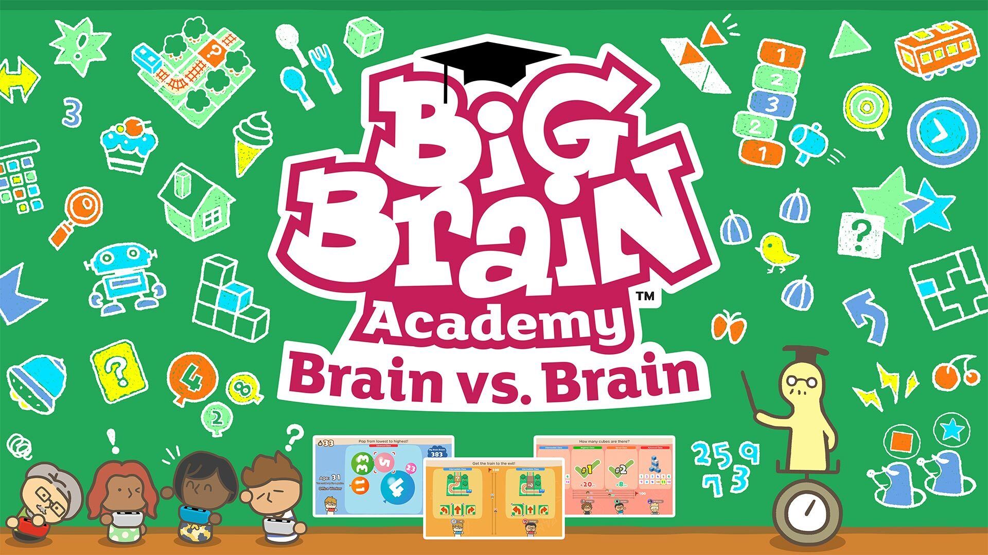 1920x1080 Big Brain Academy: Brain vs. Brain