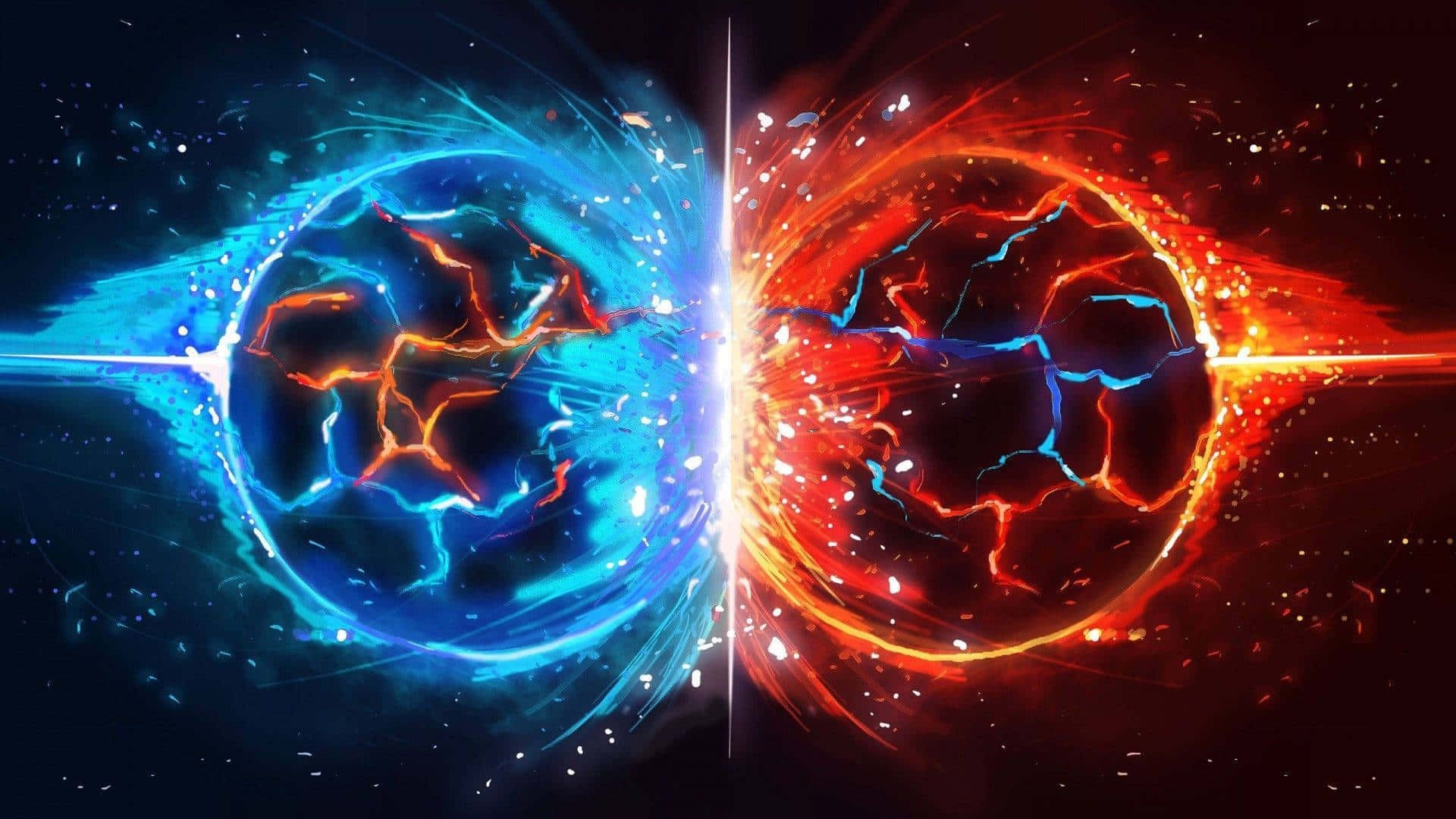 1920x1080 Brain With Two Lights On It Wallpaper