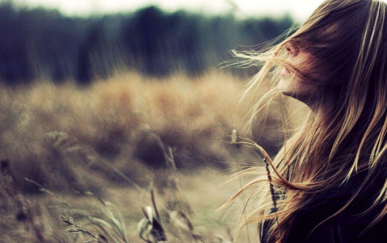 1280x804 Beautiful Girl with Wind in Her Hair wallpaper. Beautiful Girl