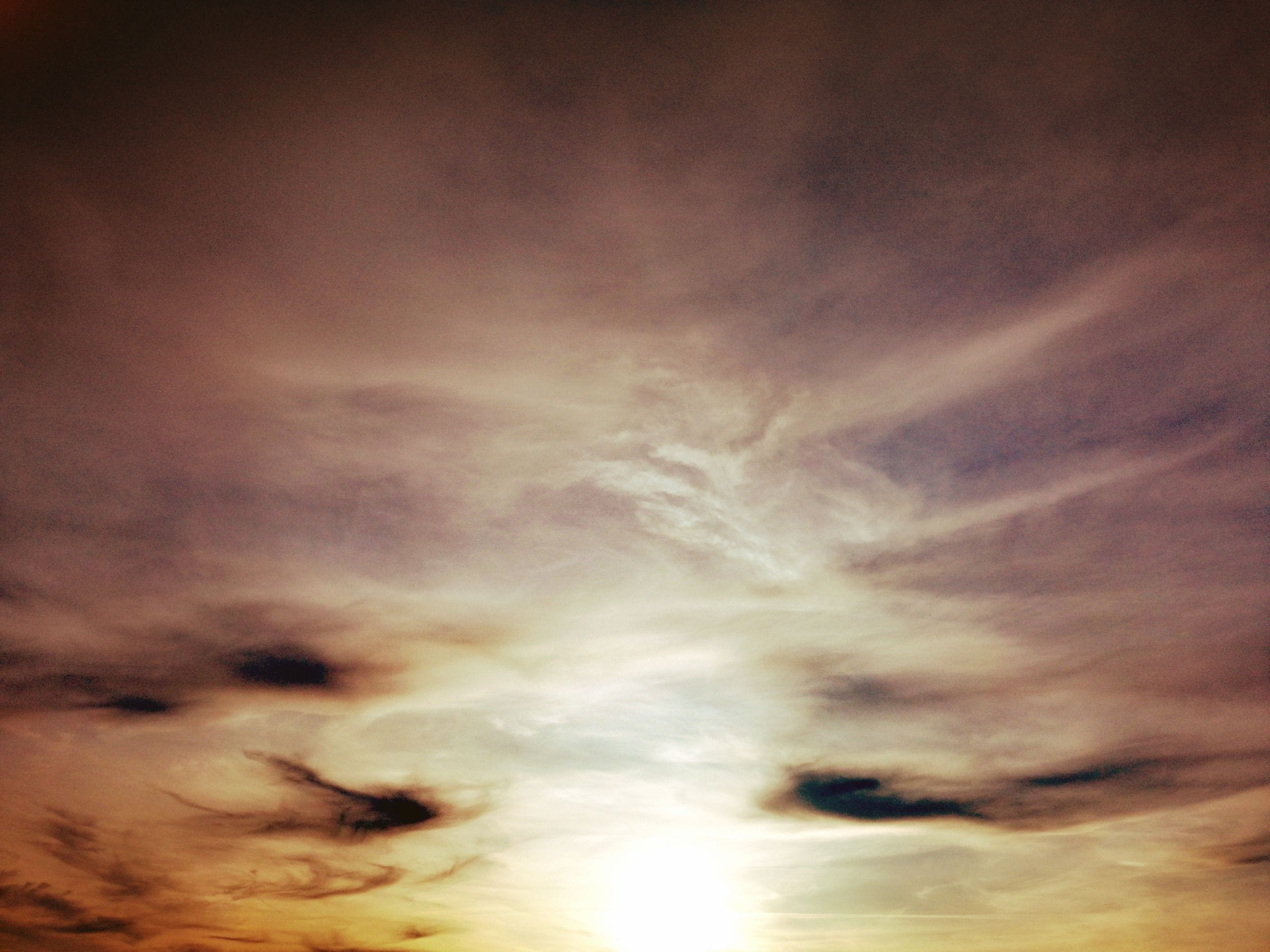 2560x1920 HD Hình nền đám mây hoàng hôn