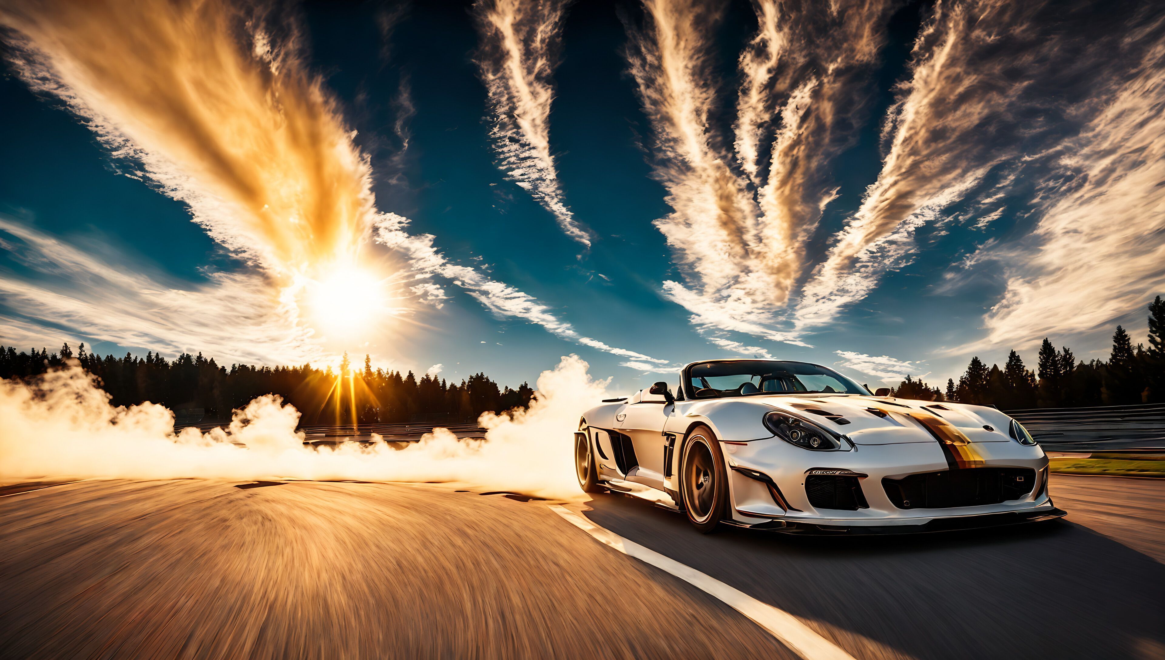 3840x2176 4K Wallpaper: Sports cars on track : r