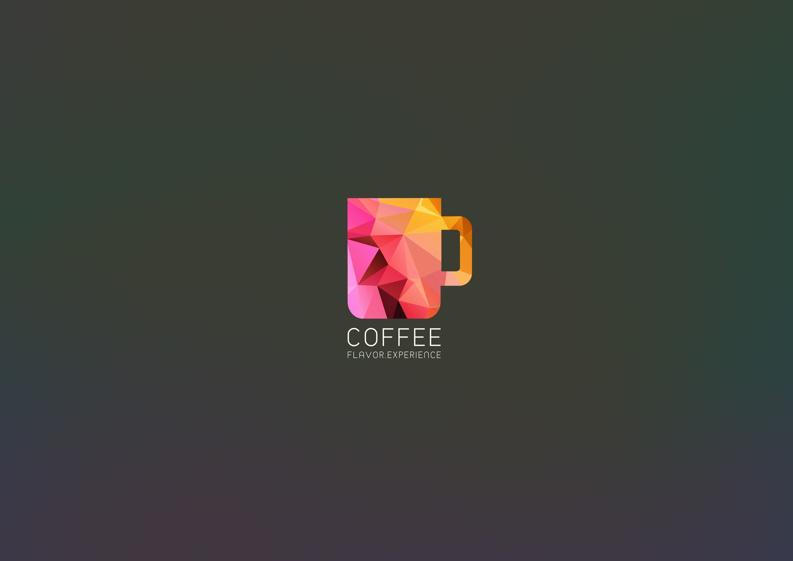 2560x1810 art minimalism wallpaper coffee