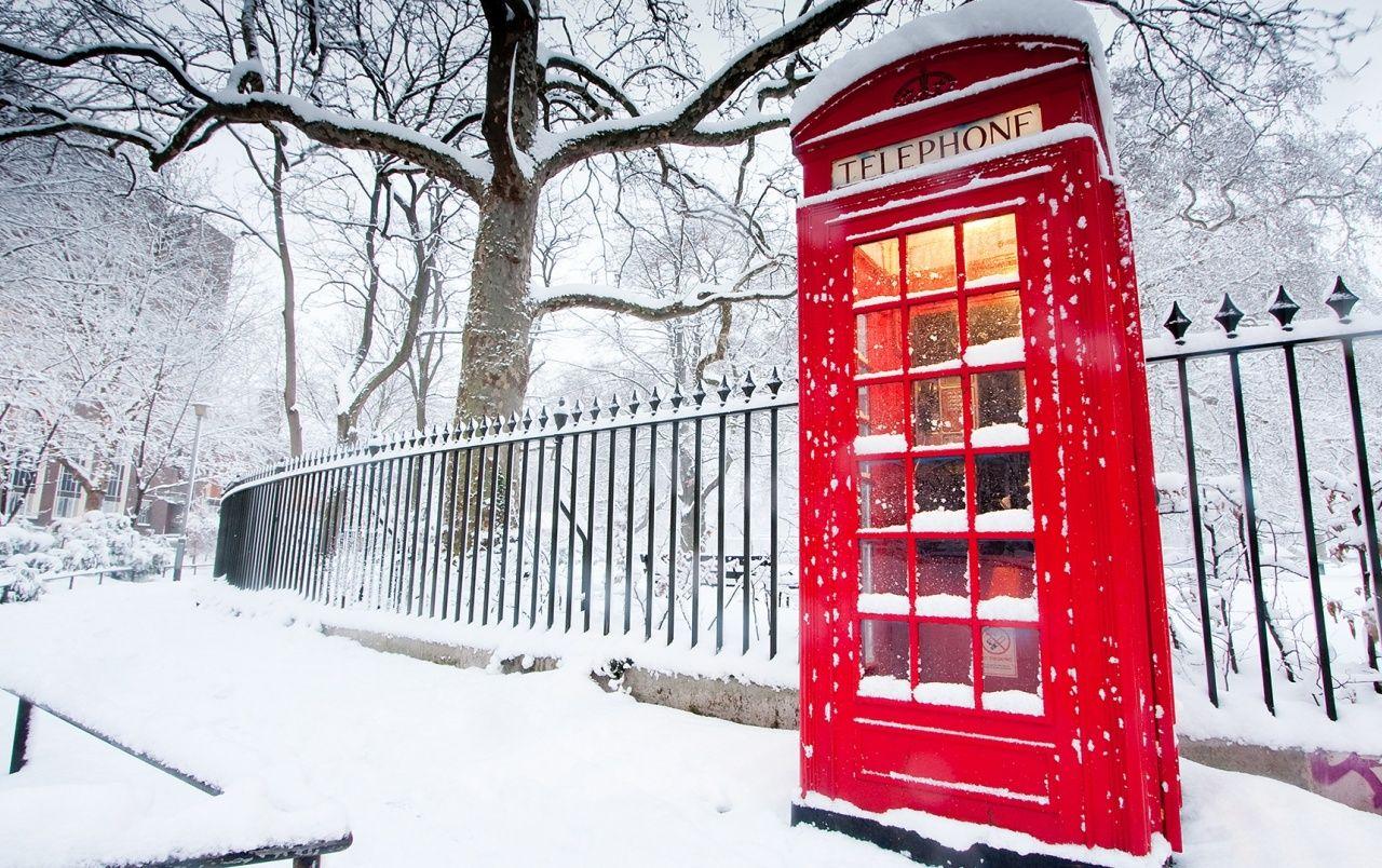 1280x804 English Phone Booth wallpaper. English Phone Booth stock
