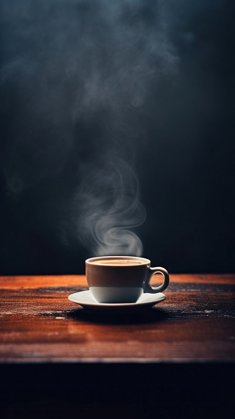 800x1427 Steaming Black Coffee Image. Free