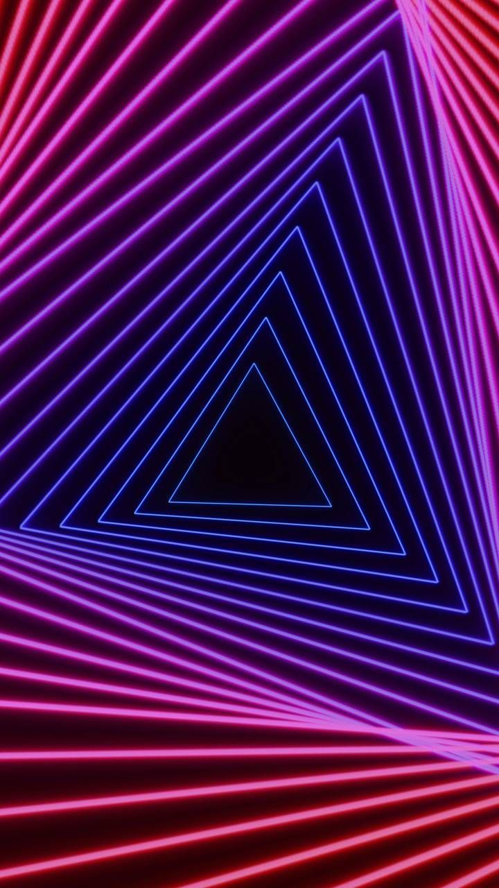 720x1280 Neon Tunnel wallpaper
