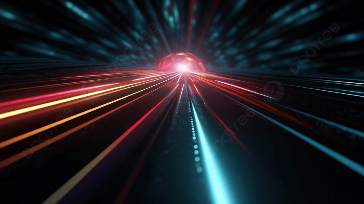 1200x673 3D Illustration Of Laser Beam Impact On