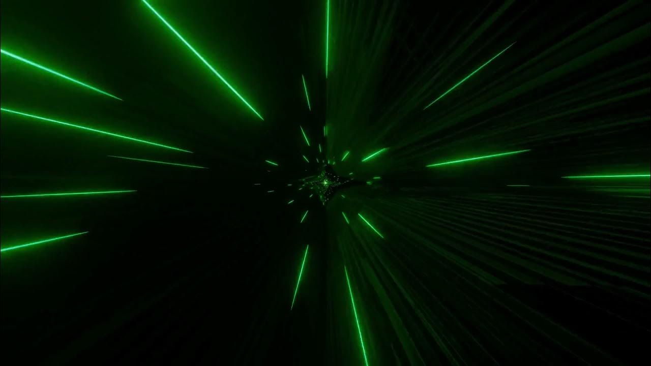 1280x720 Fast Moving Bright Green Laser Lights