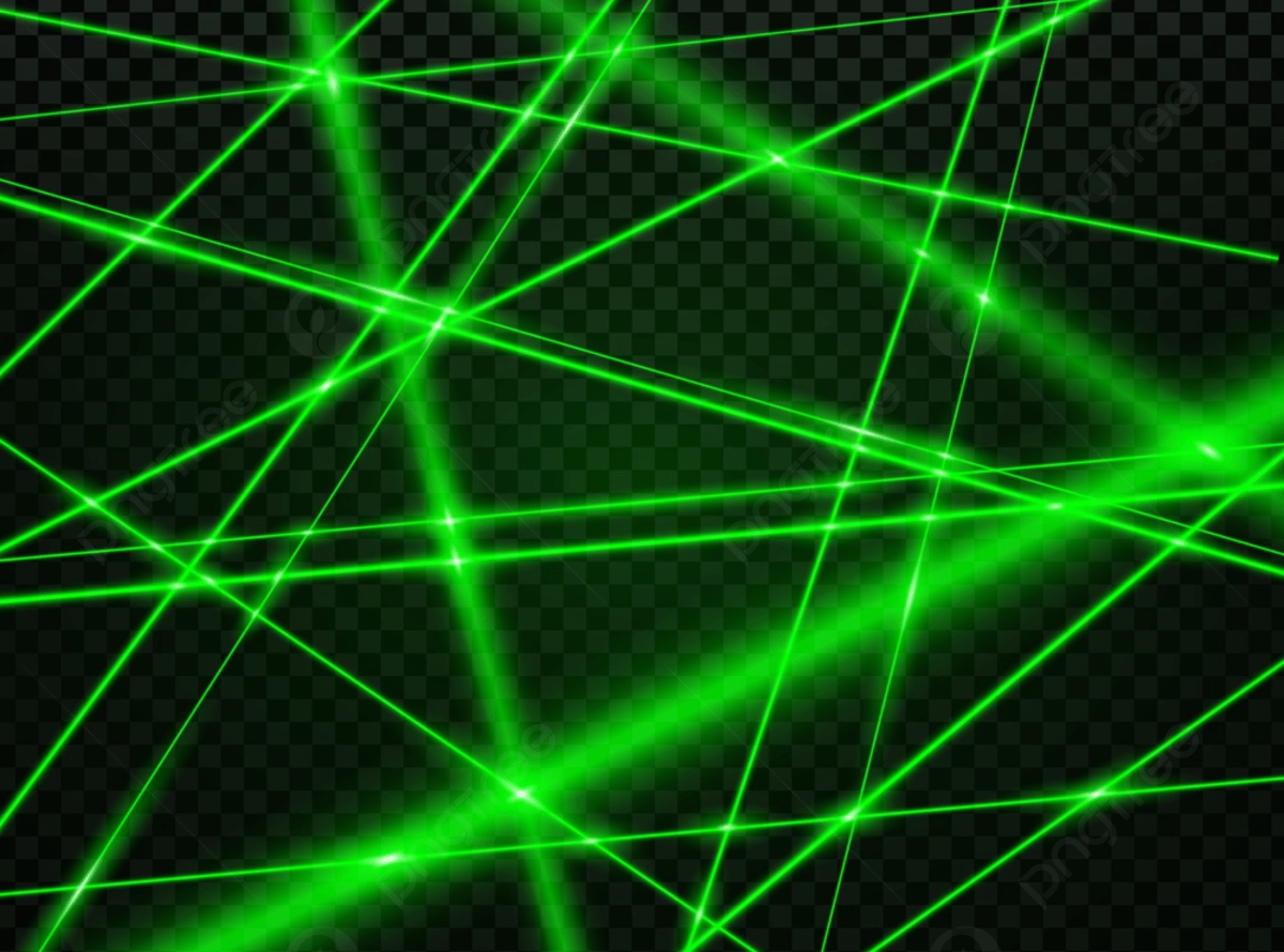 1200x890 Crossed Green Laser Beam Lights