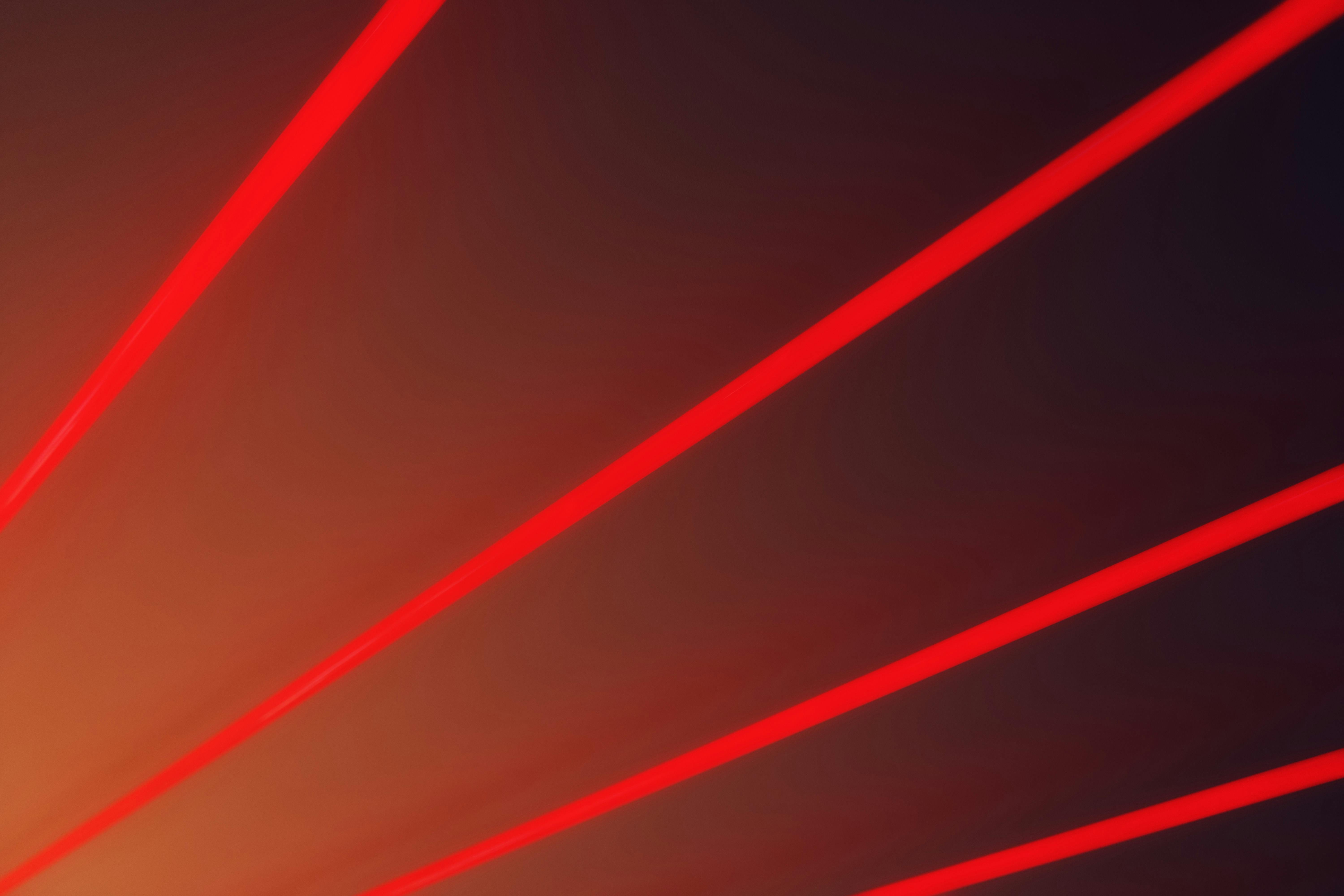 6000x4000 Red Light Beams · Free