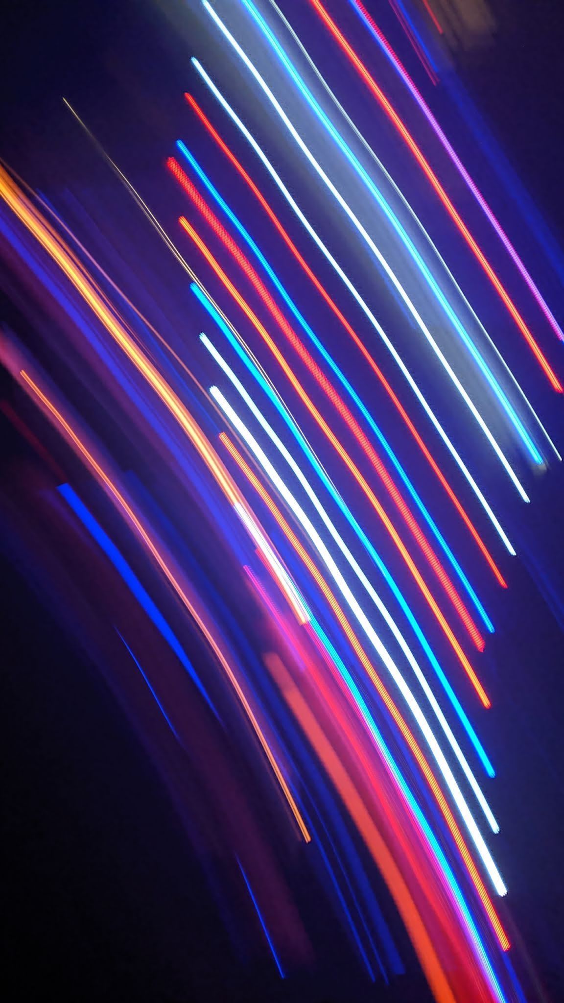 1152x2048 Blue Laser Wallpaper