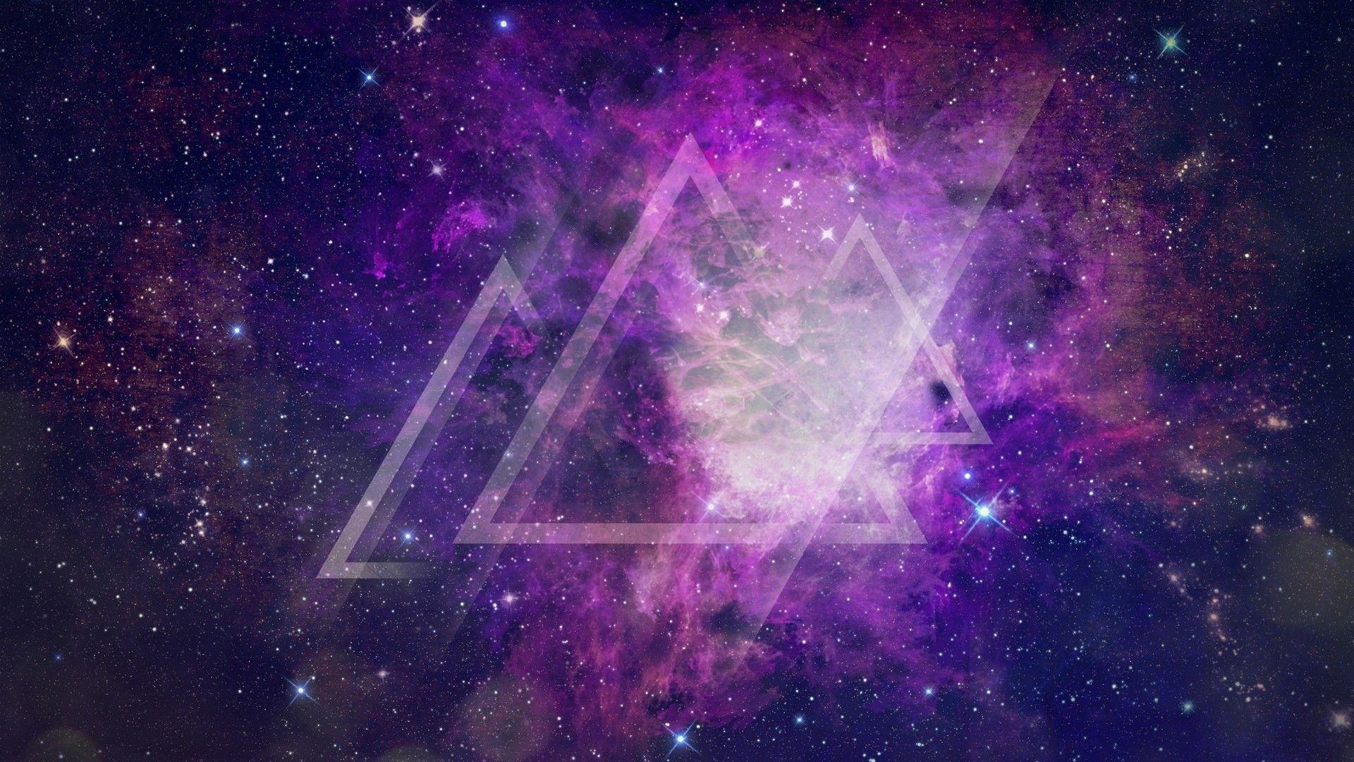 1920x1080 Hipster Galaxy Wallpaper
