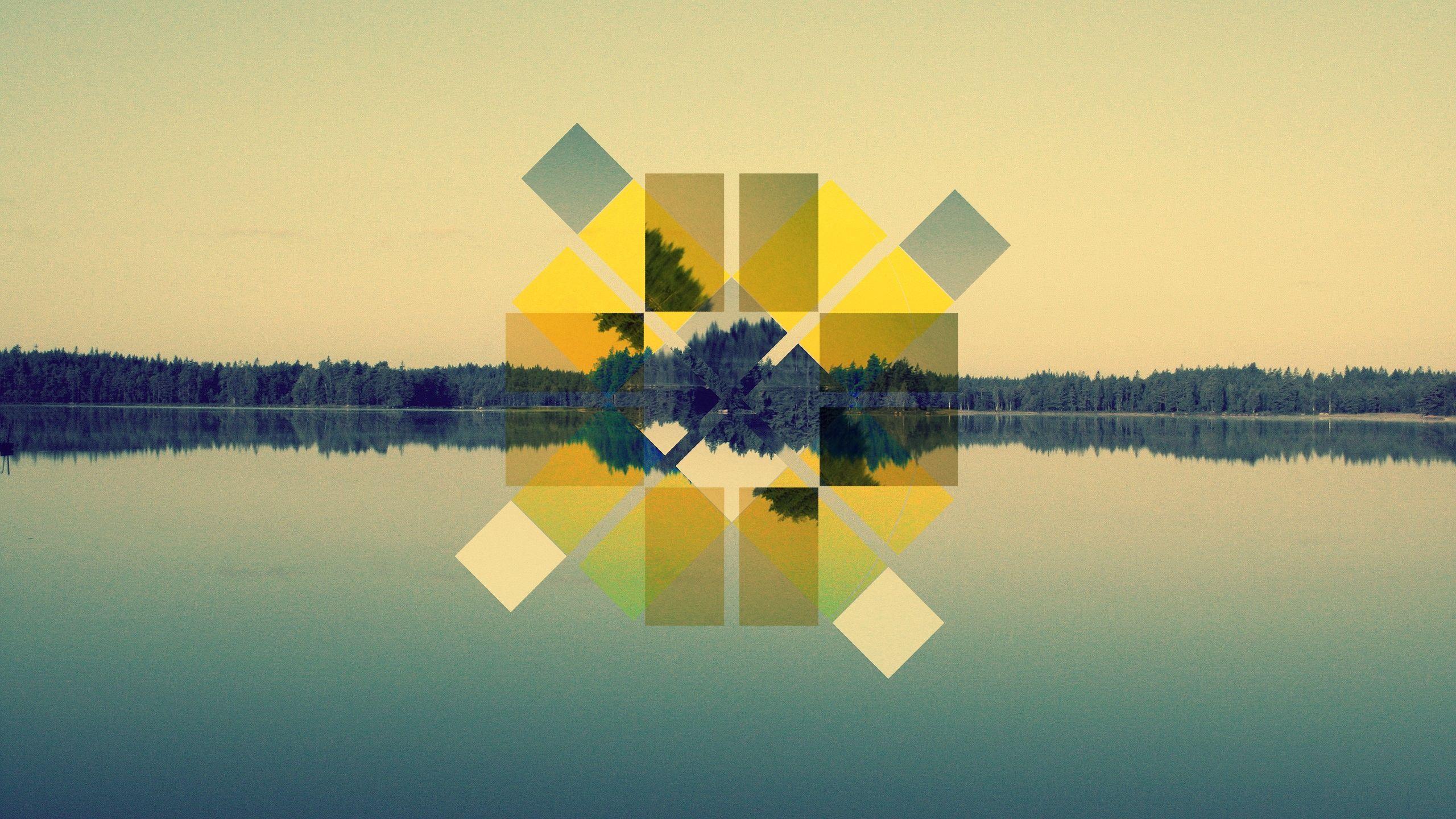 2560x1440 Hipster Abstract Shape Art Wallpaperx1440