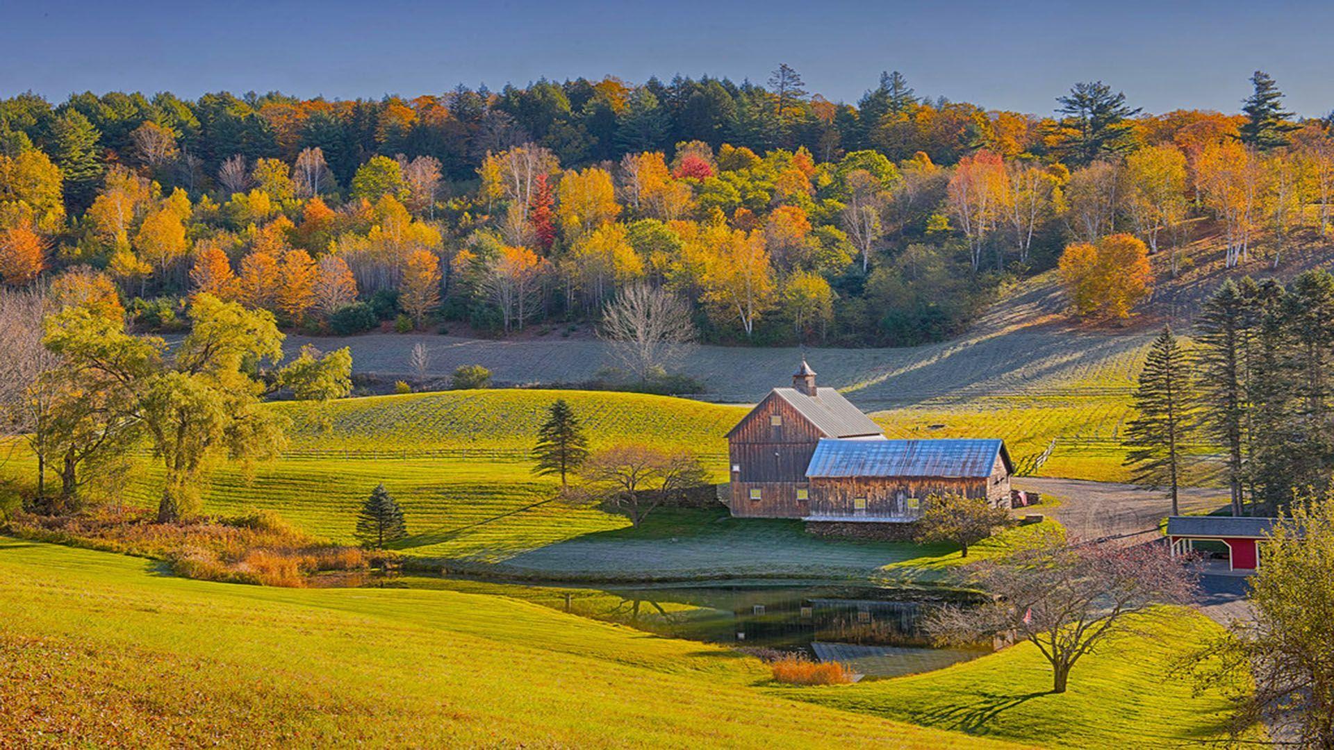 Vermont Autumn Scenes Desktop Wallpapers - Top Free Vermont Autumn