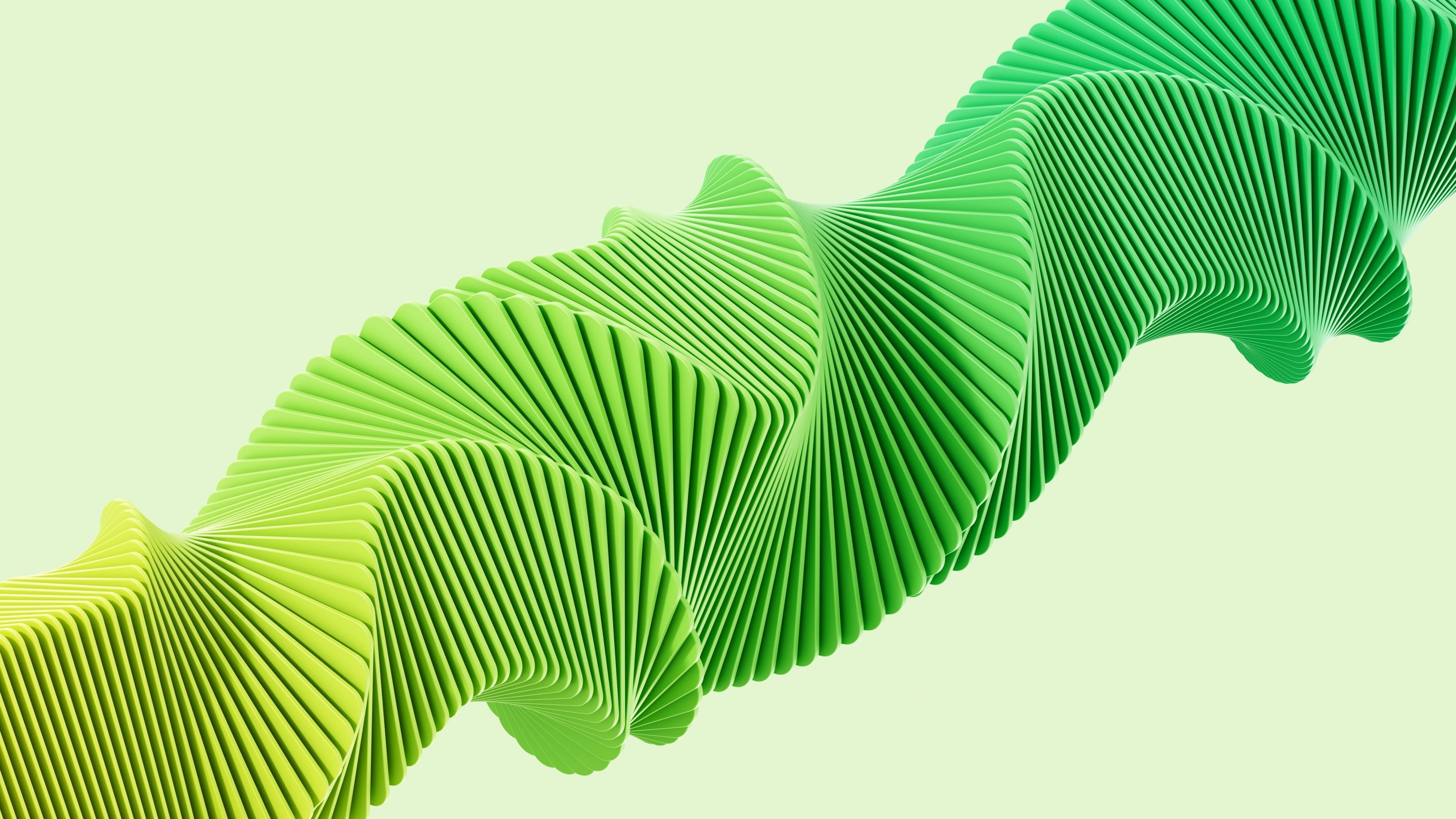 3840x2160 Realme Pad 2 Wallpaper 4K, Stock, Spiral, 3D Shapes