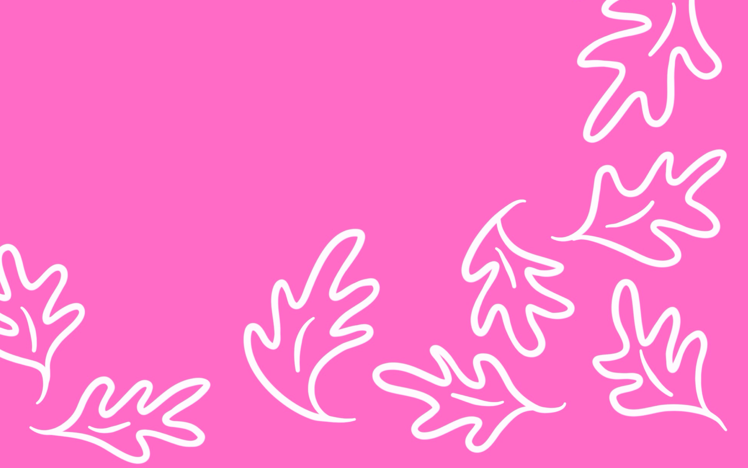 Pink Fall Desktop Wallpaper