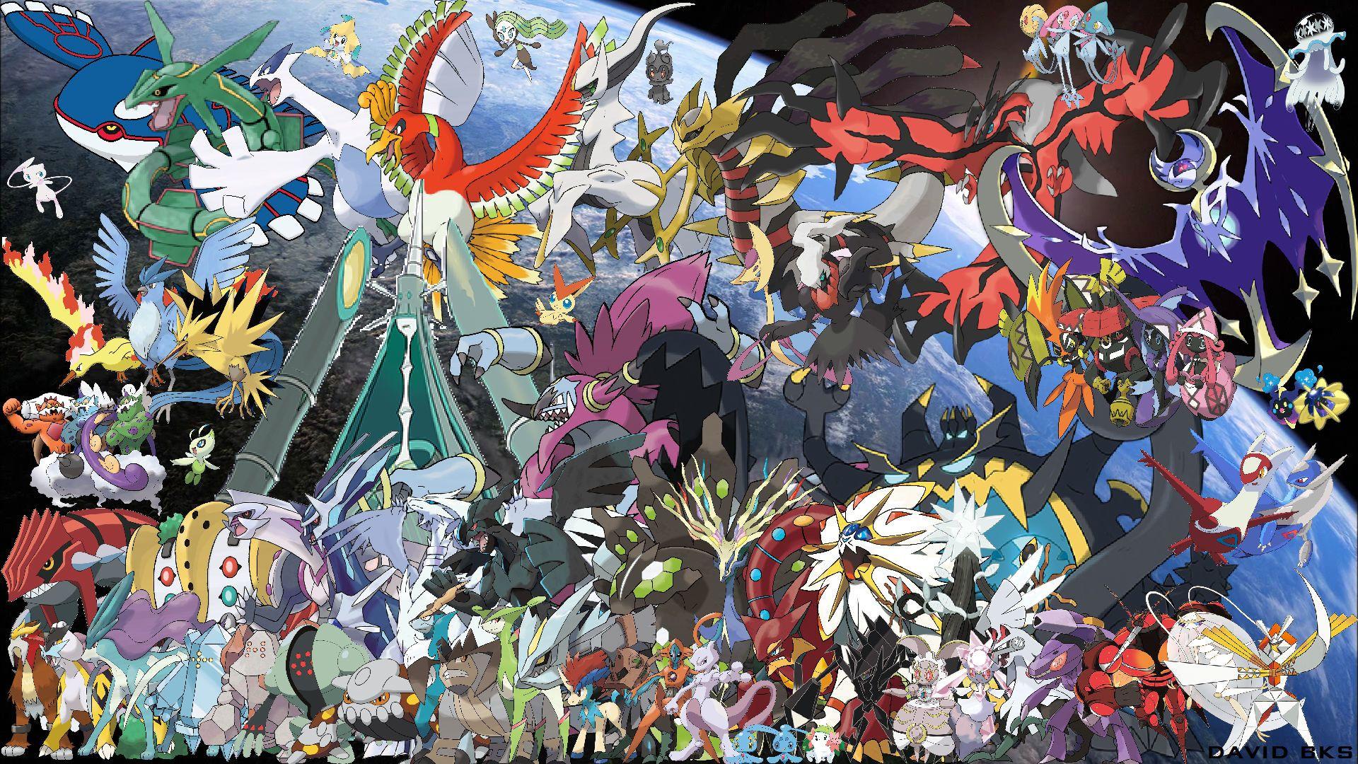 legendary pokemon wallpapers for computer