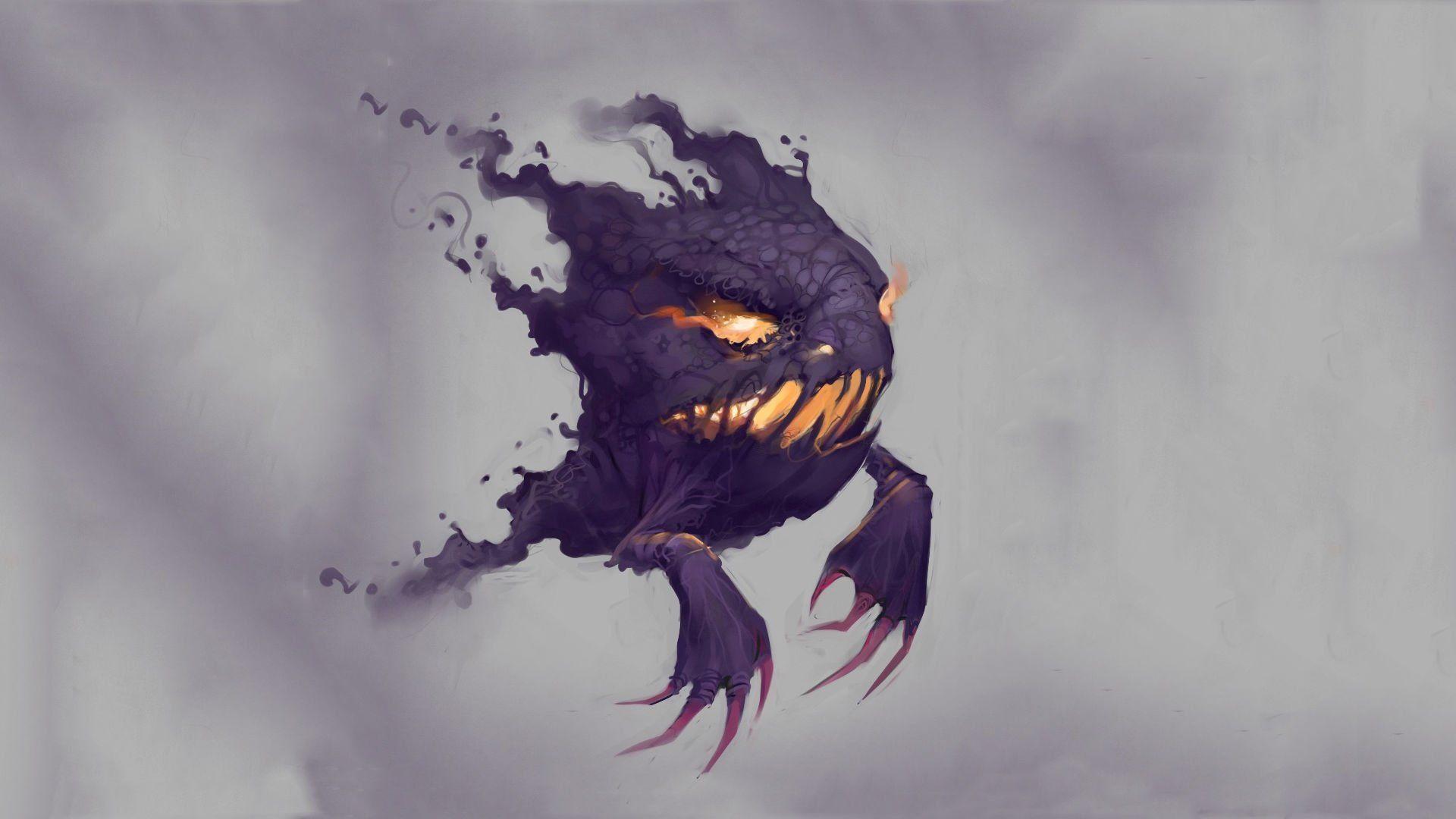 1920x1080 Haunter (Pokémon) HD Wallpaper