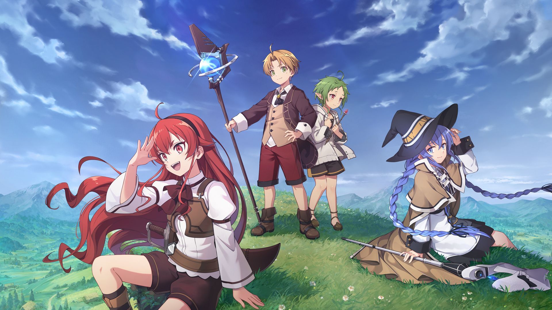1920x1080 Mushoku Tensei Wallpaper