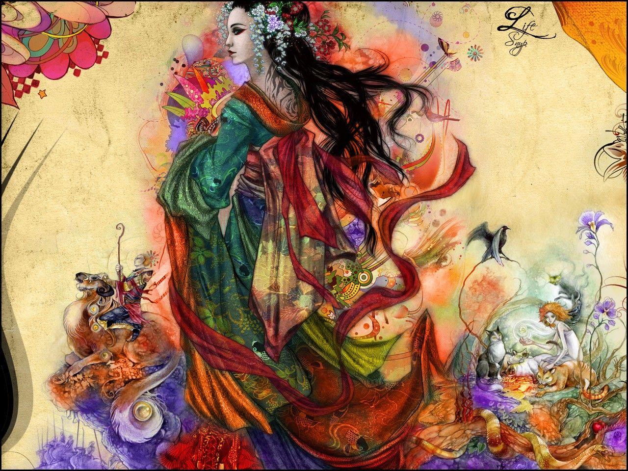 1280x960 Free 29 Geisha Desktop Collection of Photo