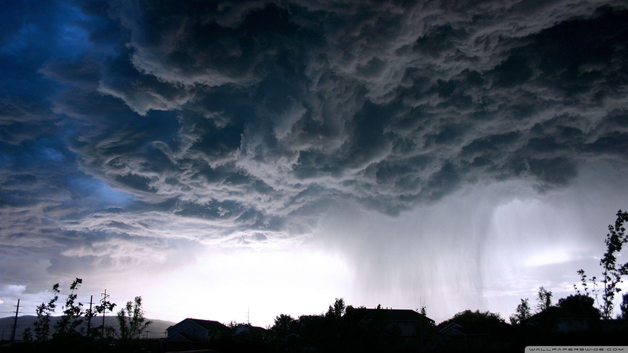 2400x1350 Sky wallpaper: Sky Clouds Rain Nature Weather