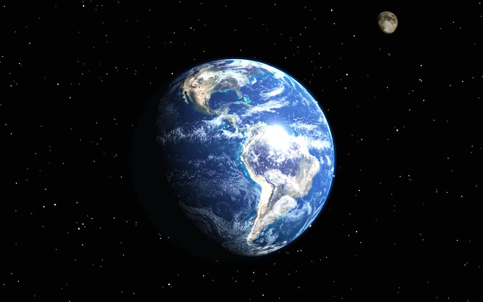 1600x1000 Wallpaper earth moon download