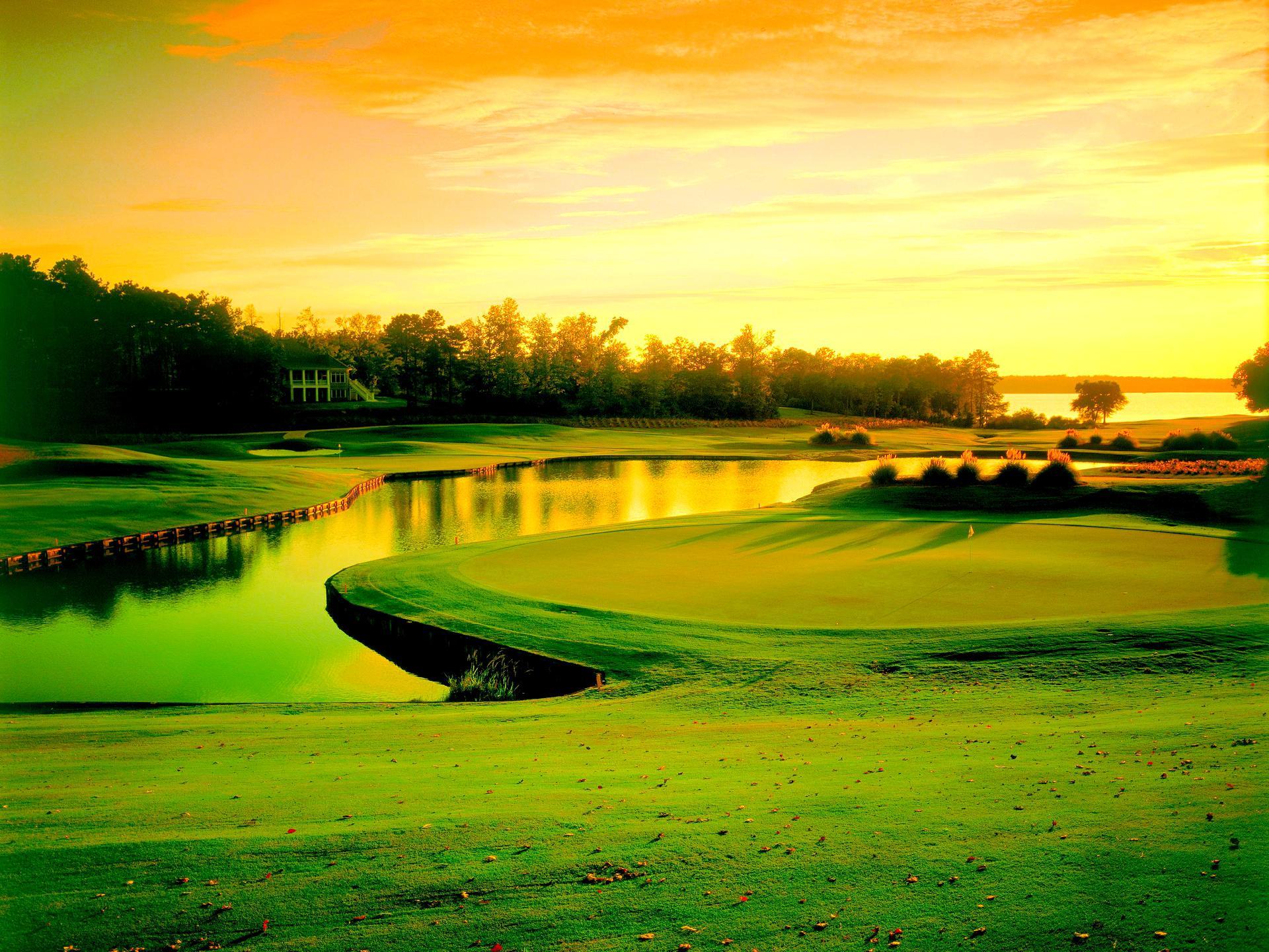 1920x1440 Beautiful Golf Course HD desktop wallpaper : High Definition