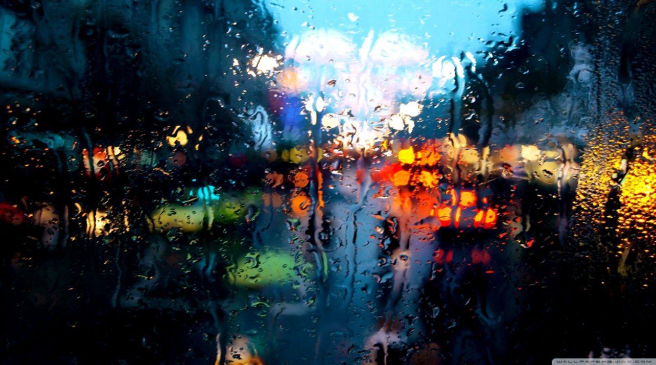 1284x714 Rainy Weather HD Wallpaper