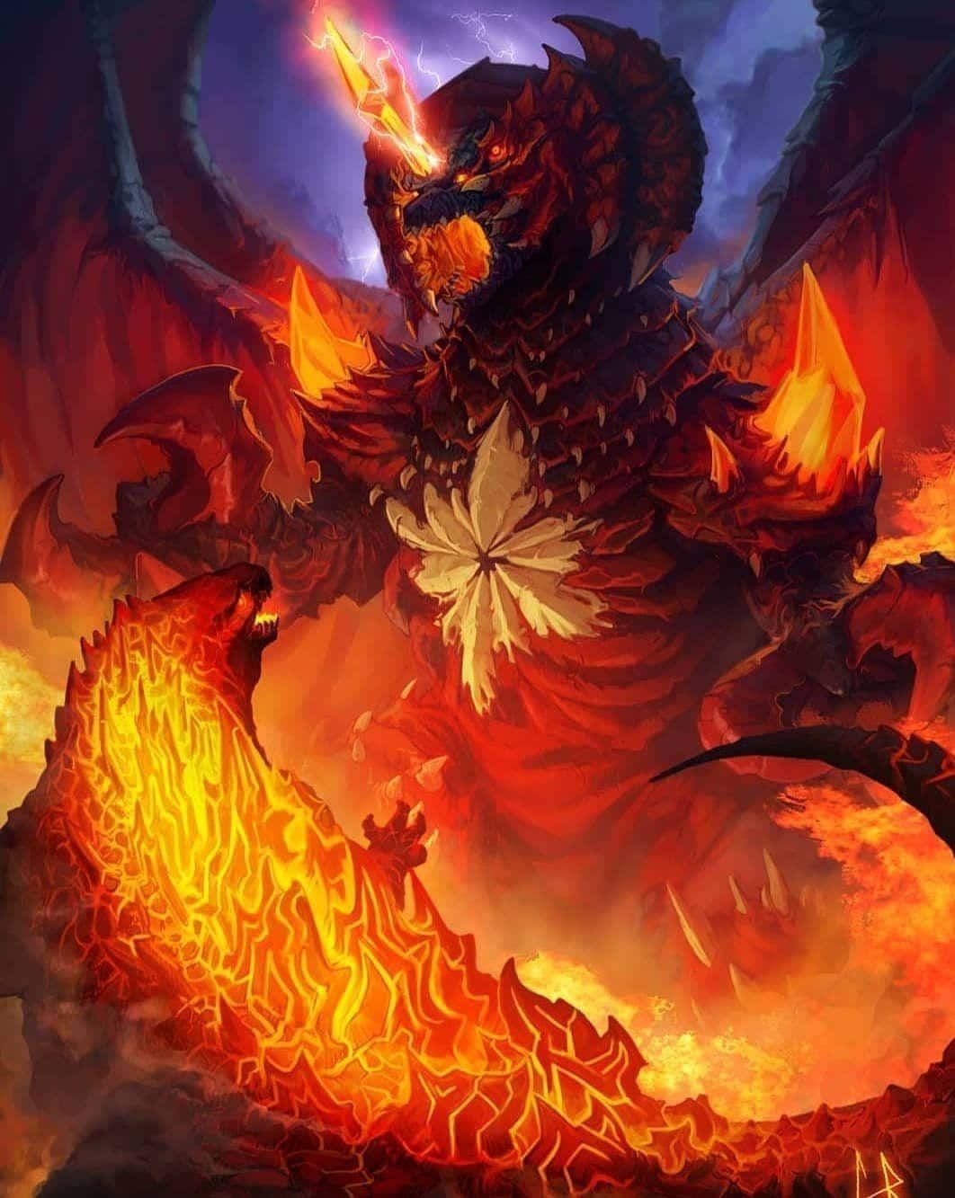 1062x1333 fiery power in full glory Wallpaper