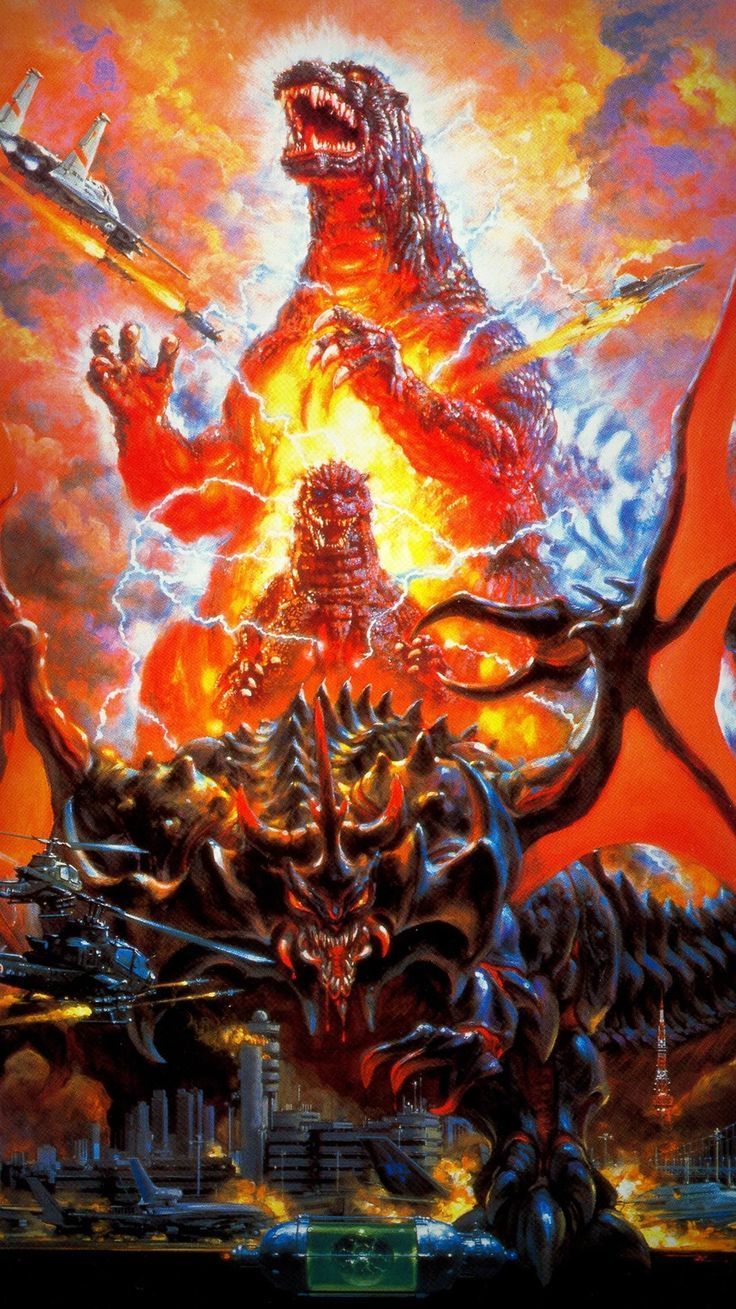 736x1309 Godzilla vs Destoroyah Wallpaper
