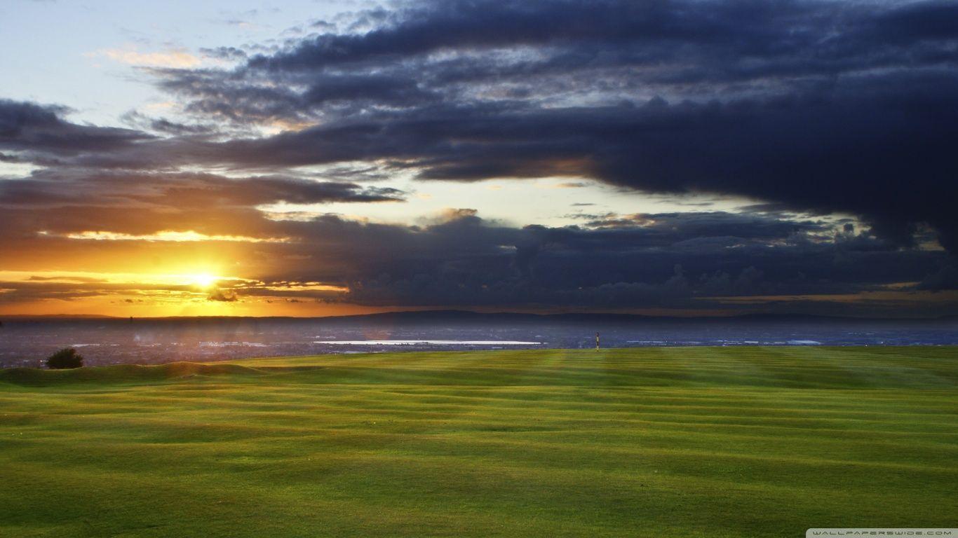 1366x768 HD Golf Wallpaper