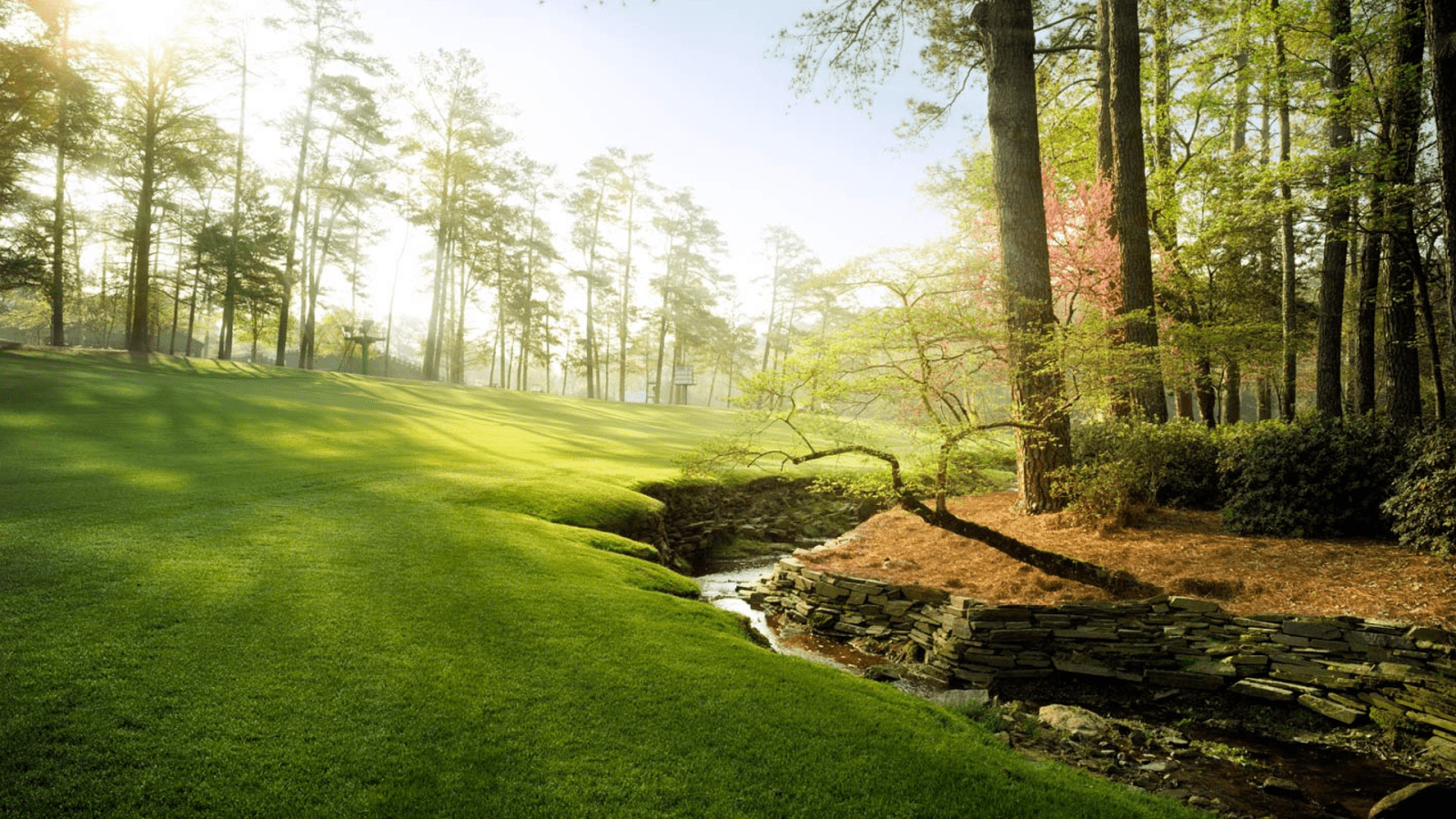 1600x900 Augusta Golf Course Desktop Wallpaper HD Picture