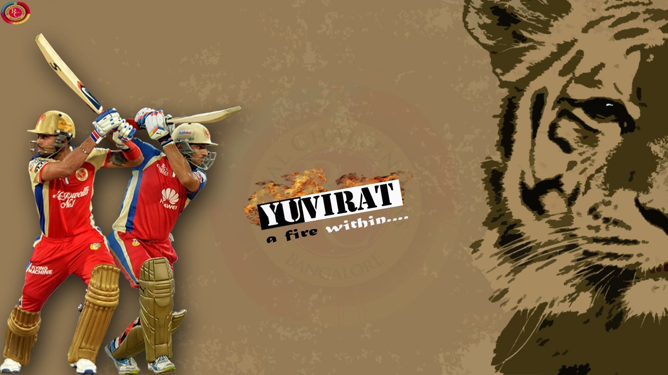 1366x768 Virat Kohli wallpaper for desktop