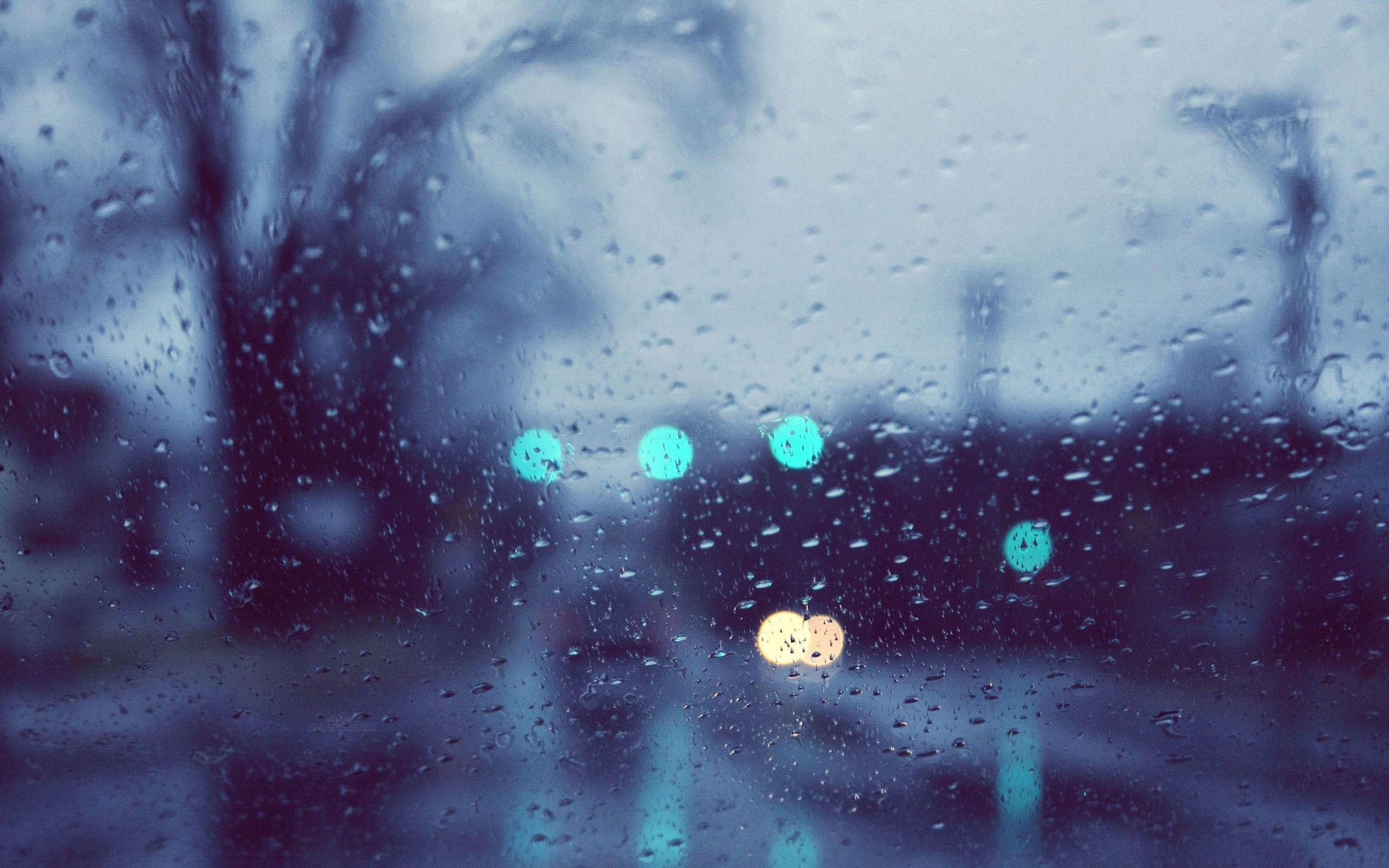 2560x1600 Rain Background Picture for PC