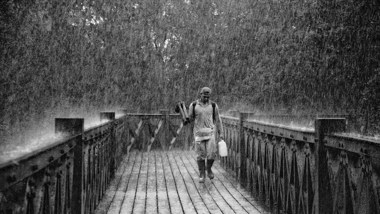 1280x720 Rain 10 hours of Rain Storm on tin roof, Relaxing Sleep Sounds [ Sleep Music ]