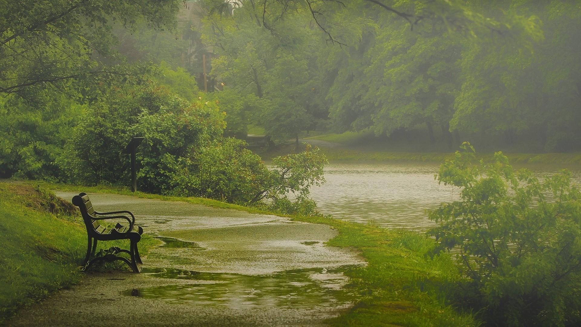 1920x1080 Rainy Day Desktop Wallpaper
