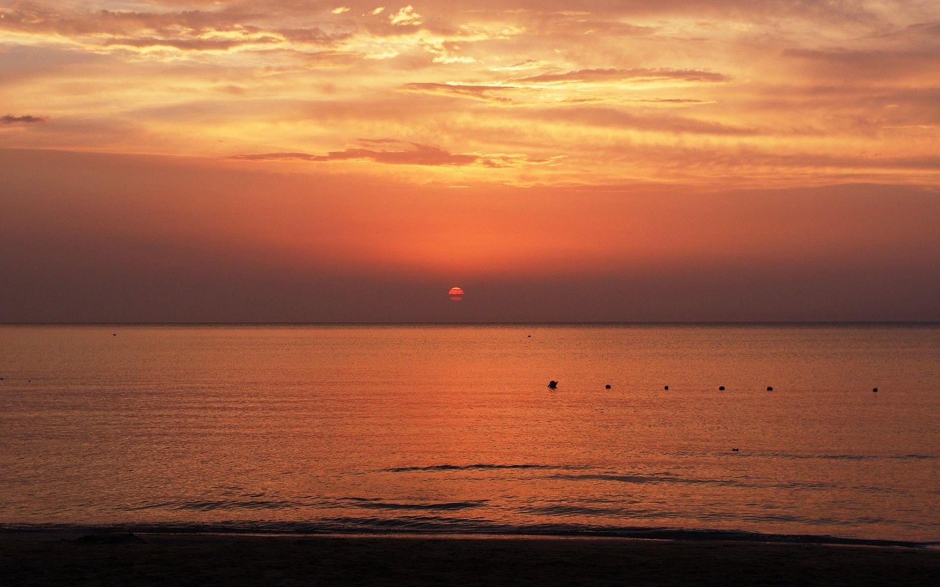 1920x1200 HD Sunrise Wallpaper, Nature, Dawn, Background, Colourful
