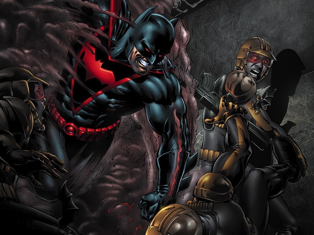 1280x959 HD desktop wallpaper: Batman, Comics