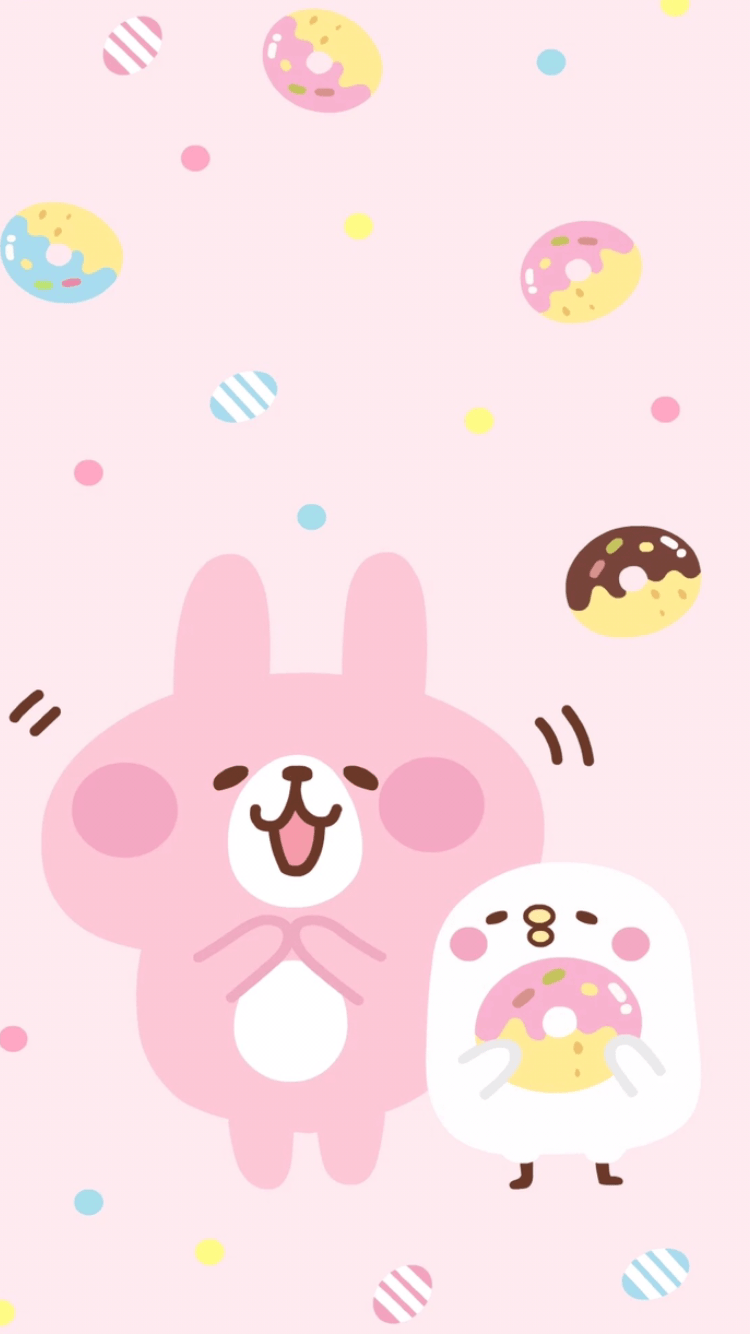 750x1334 Cute Cartoon. Wallpaper
