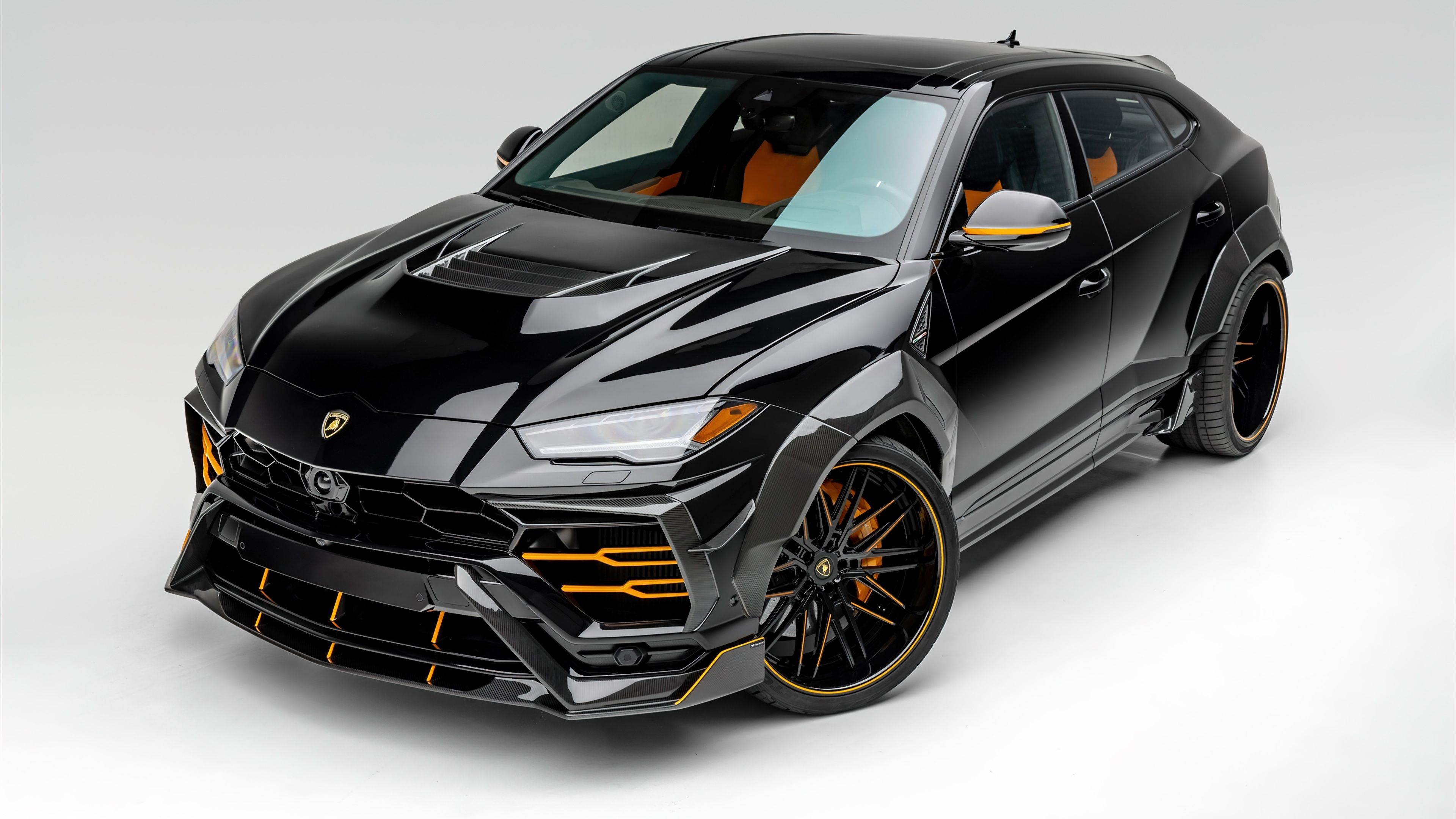 3840x2160 Lamborghini Urus Wallpaper 4K, Black