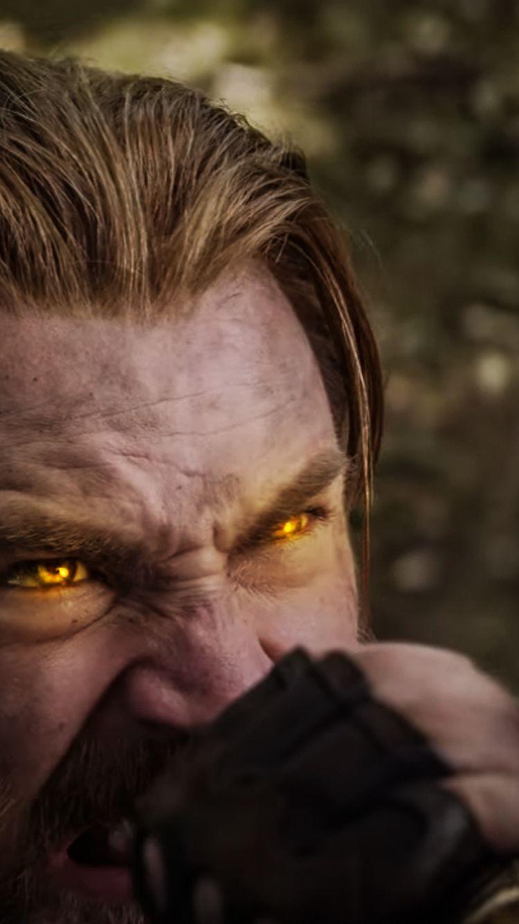 750x1334 Captain America Vs Thanos In Avengers Infinity War